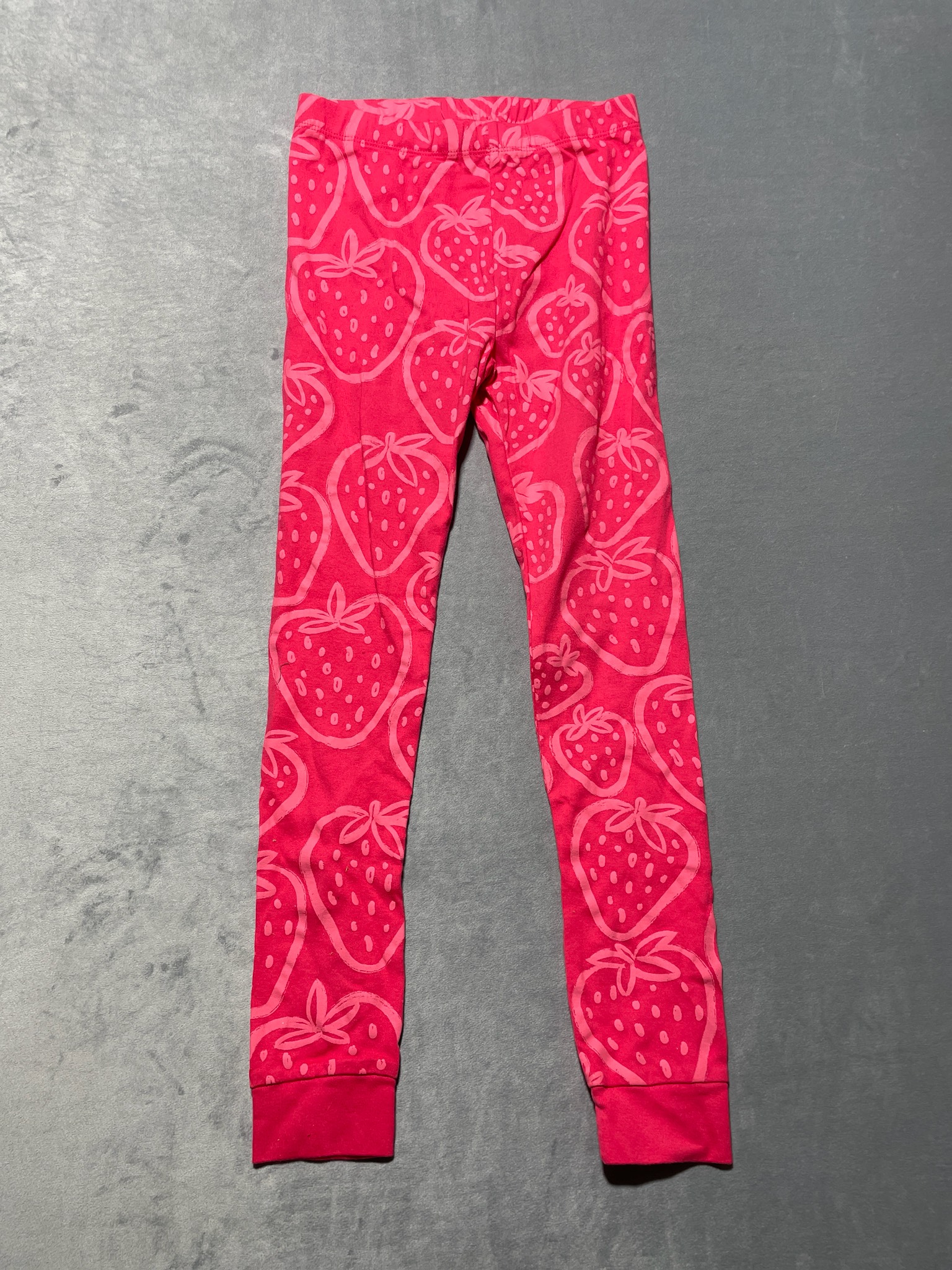 Member's Mark Hot Pink Strawberry Print Cotton Pajama Bottoms Size Size 8