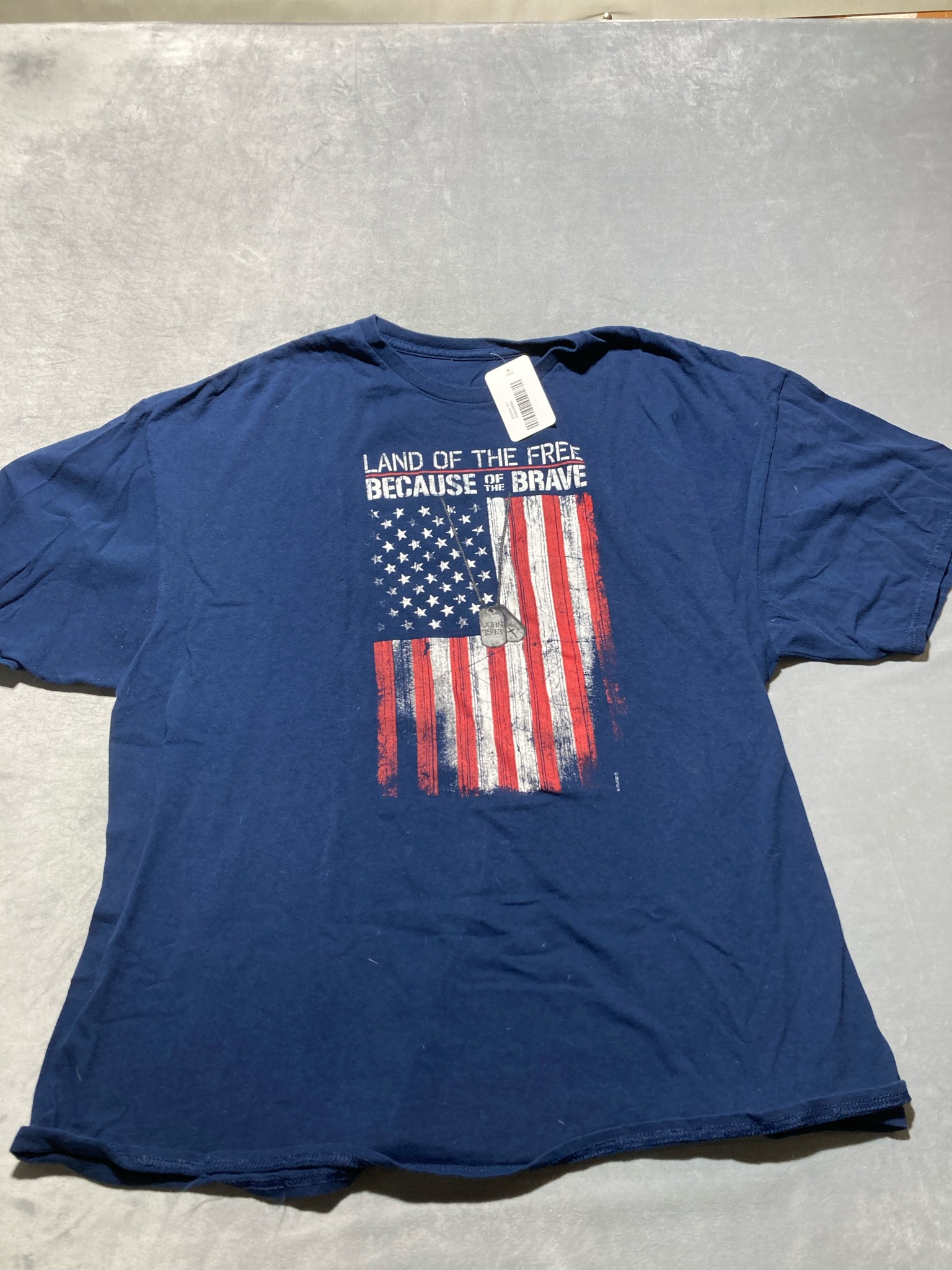 Navy Blue Graphic T-Shirt
