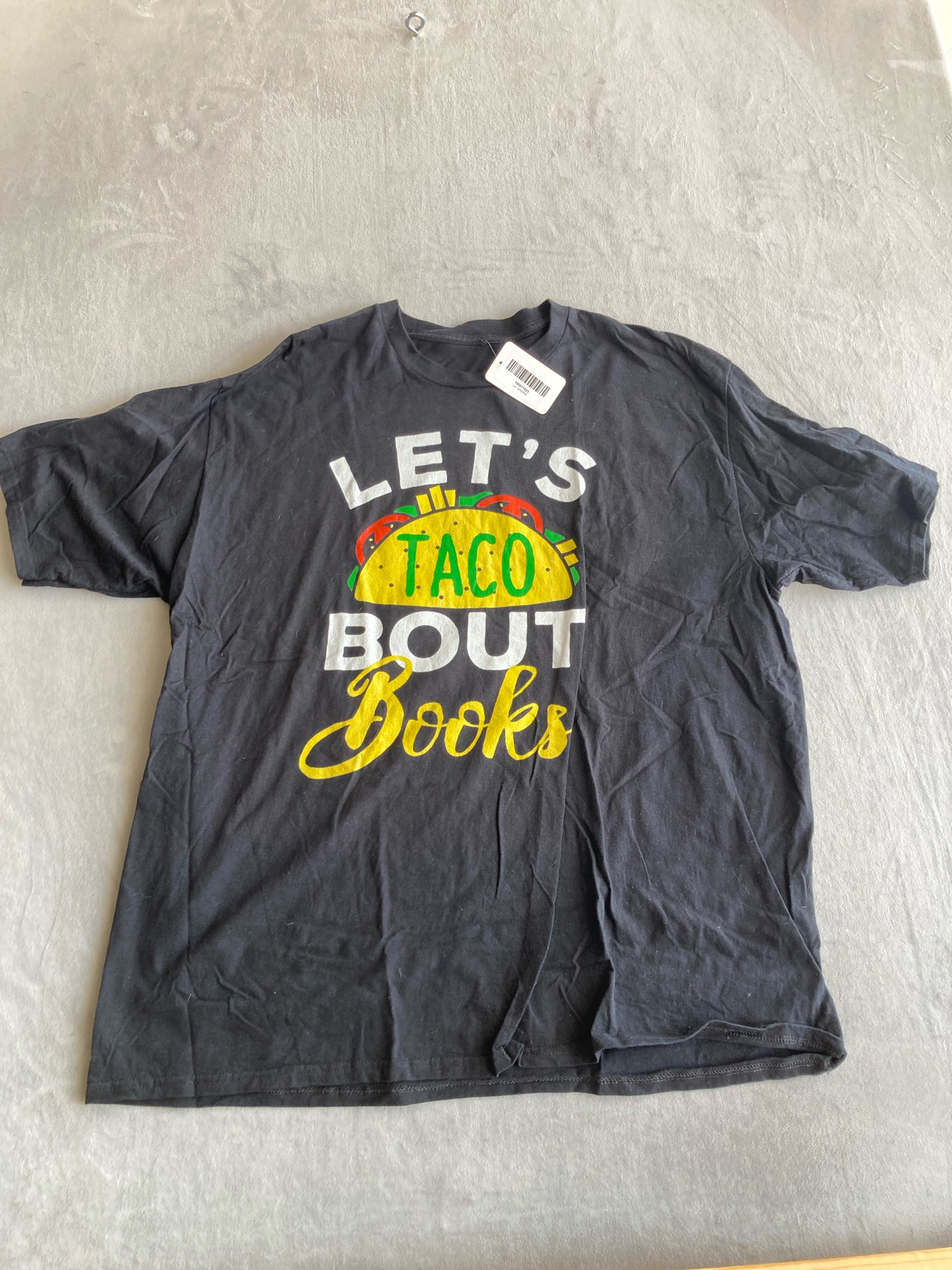 Black Knit T-Shirt