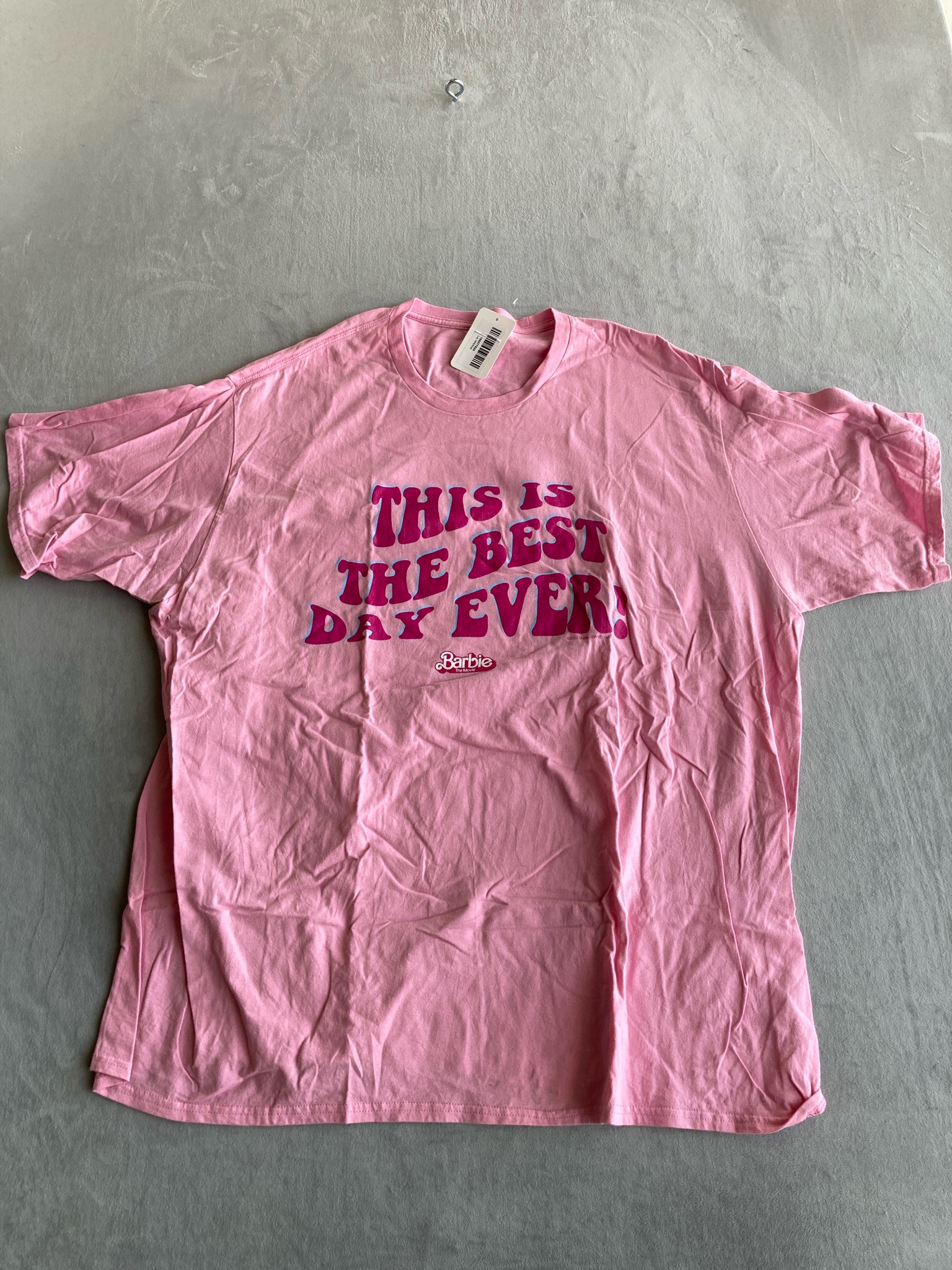Barbie Pink Knit Jersey T-Shirt