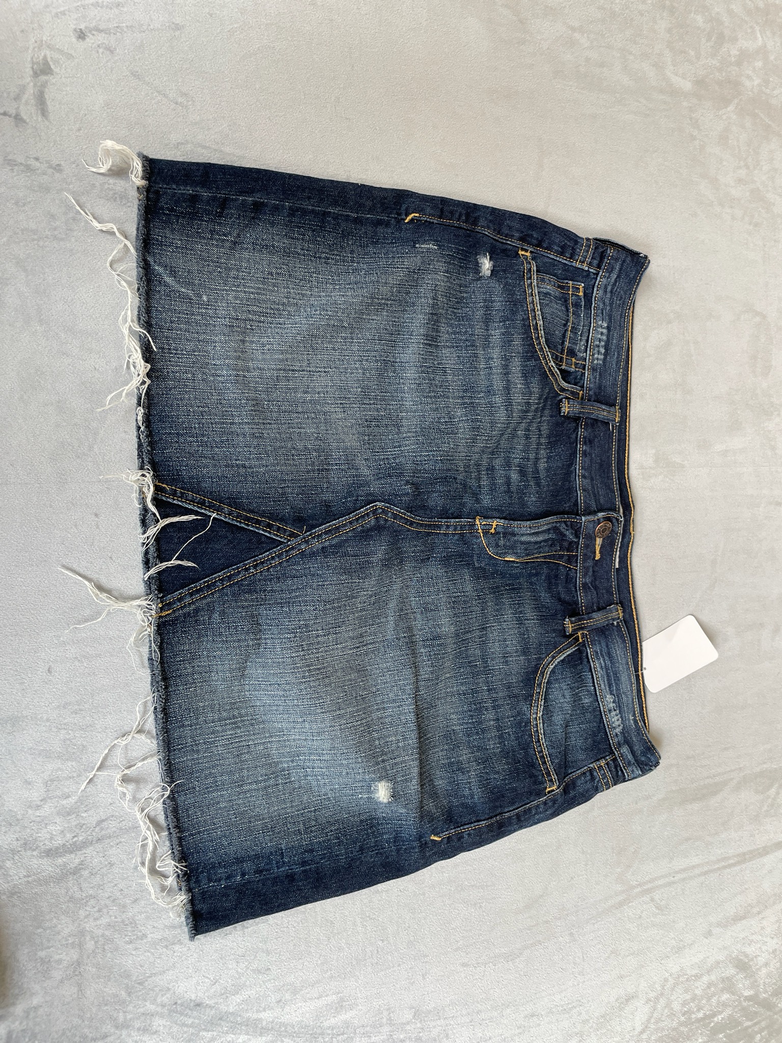 Old Navy Dark Indigo Denim Mini Skirt
