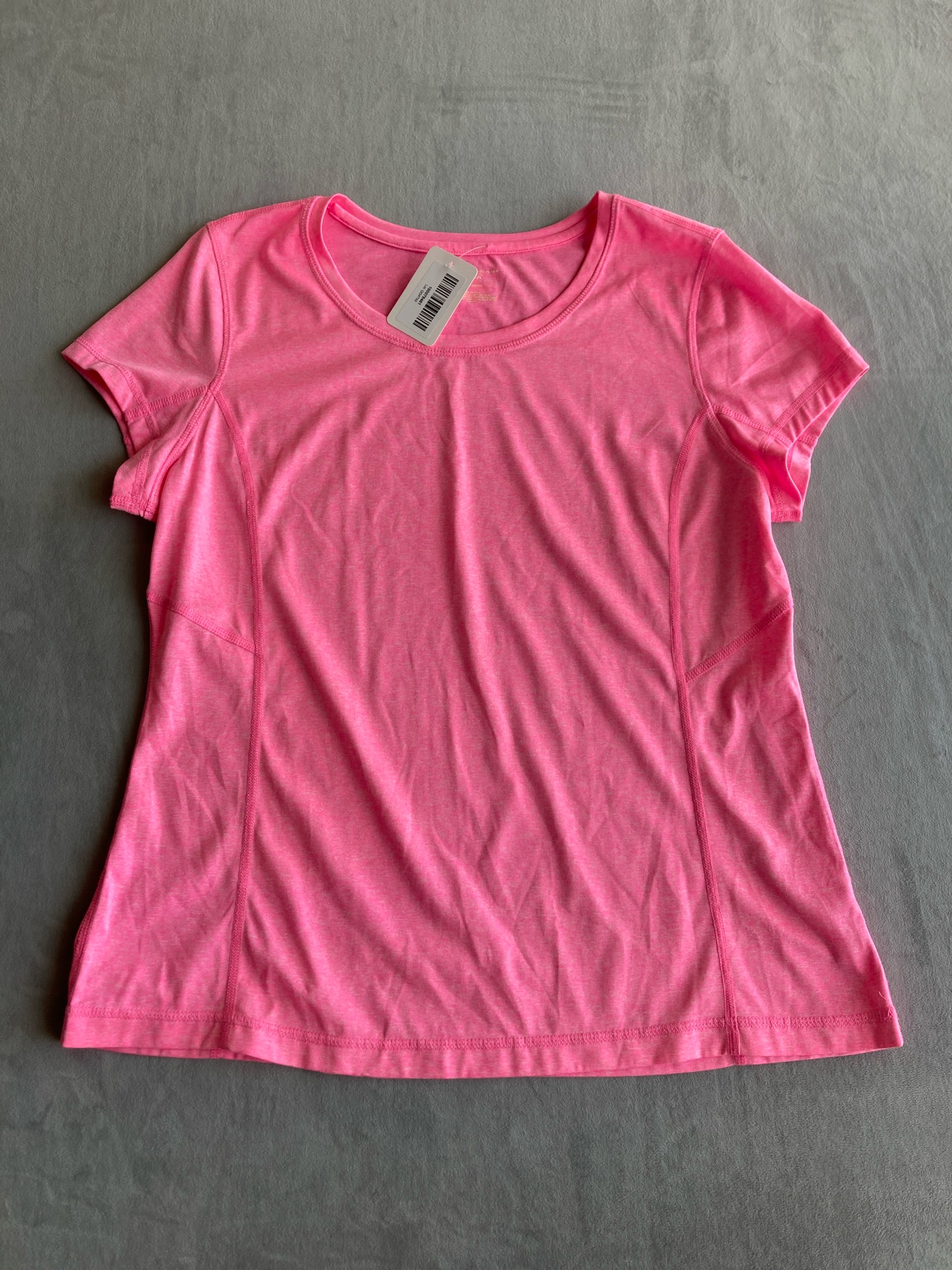 Tek Gear Pink Polyester Athletic Top Size XL