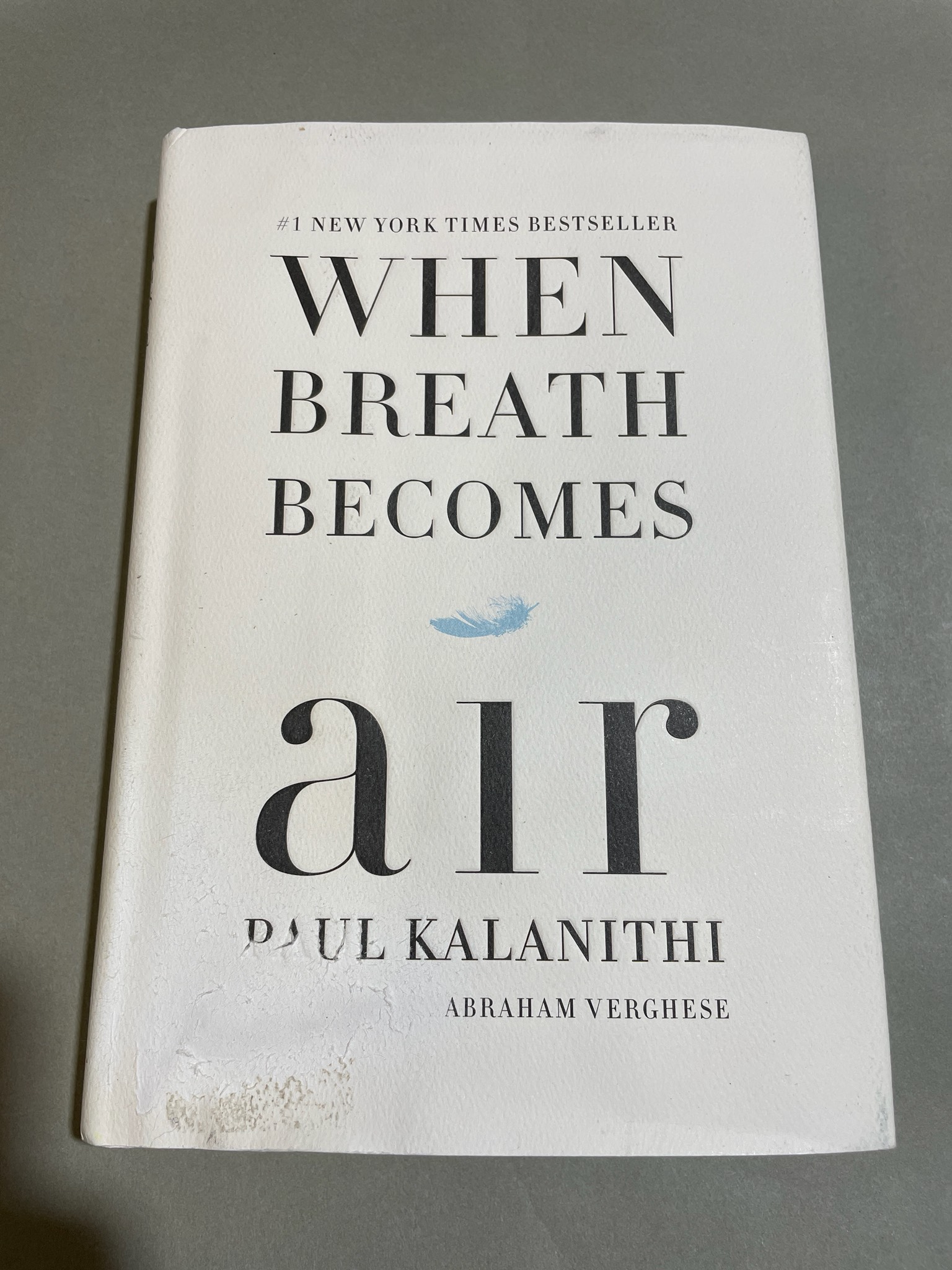 When Breath Becomes Air Hardcover