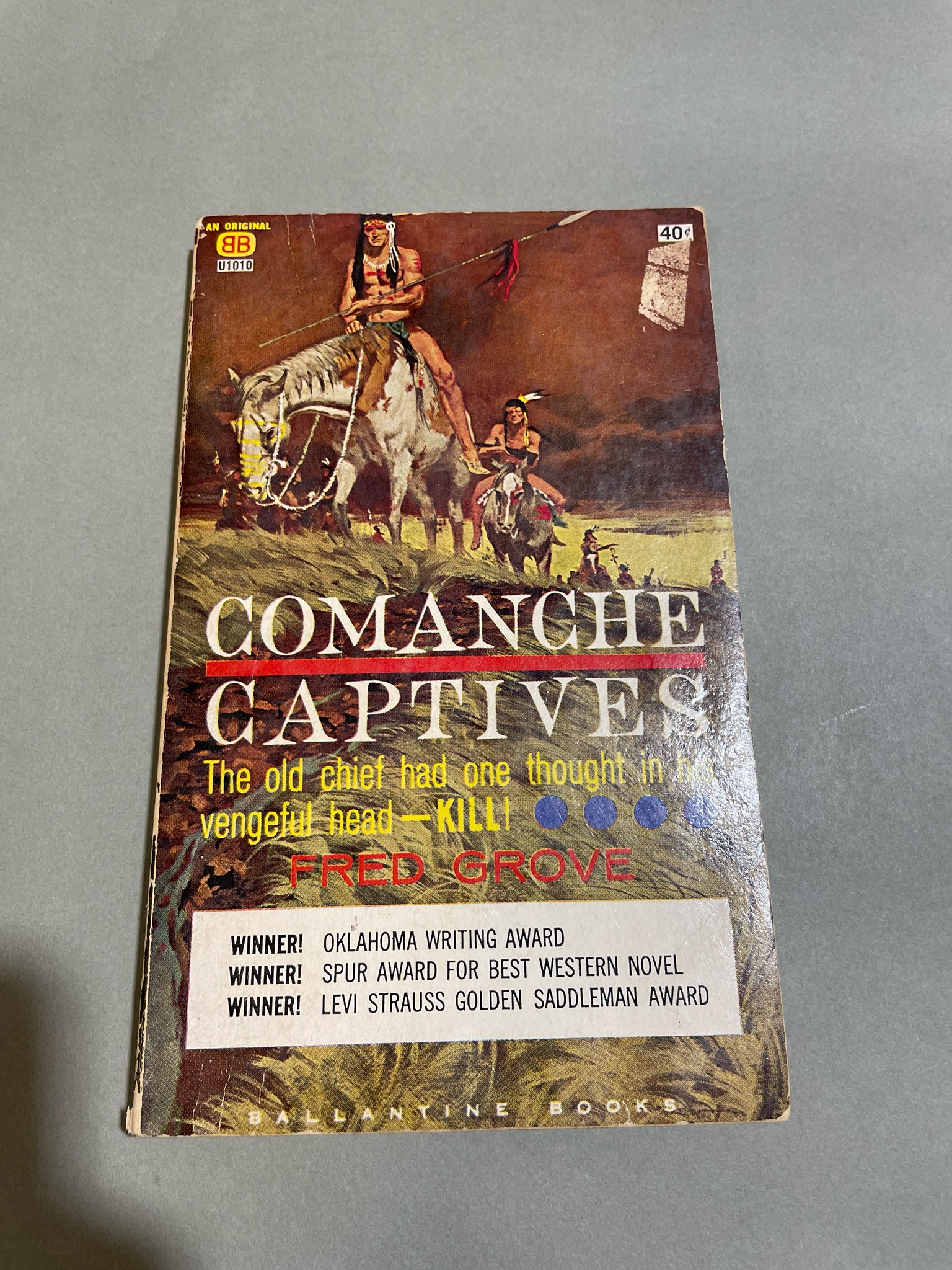 Ballantine Books Comanche Captives Paperback