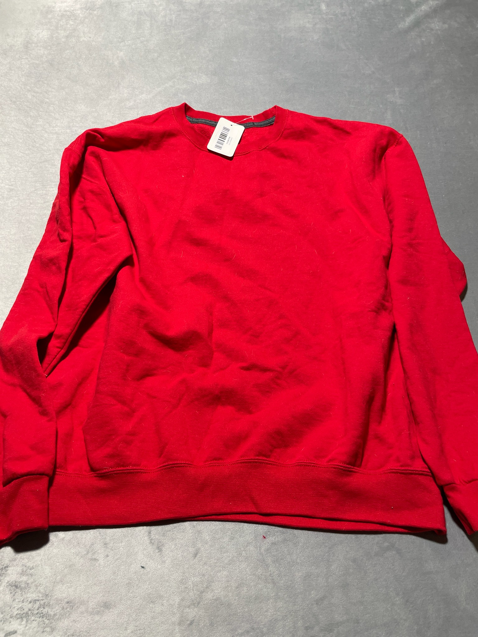 Athletic Works Red Cotton blend sweatshirt size large