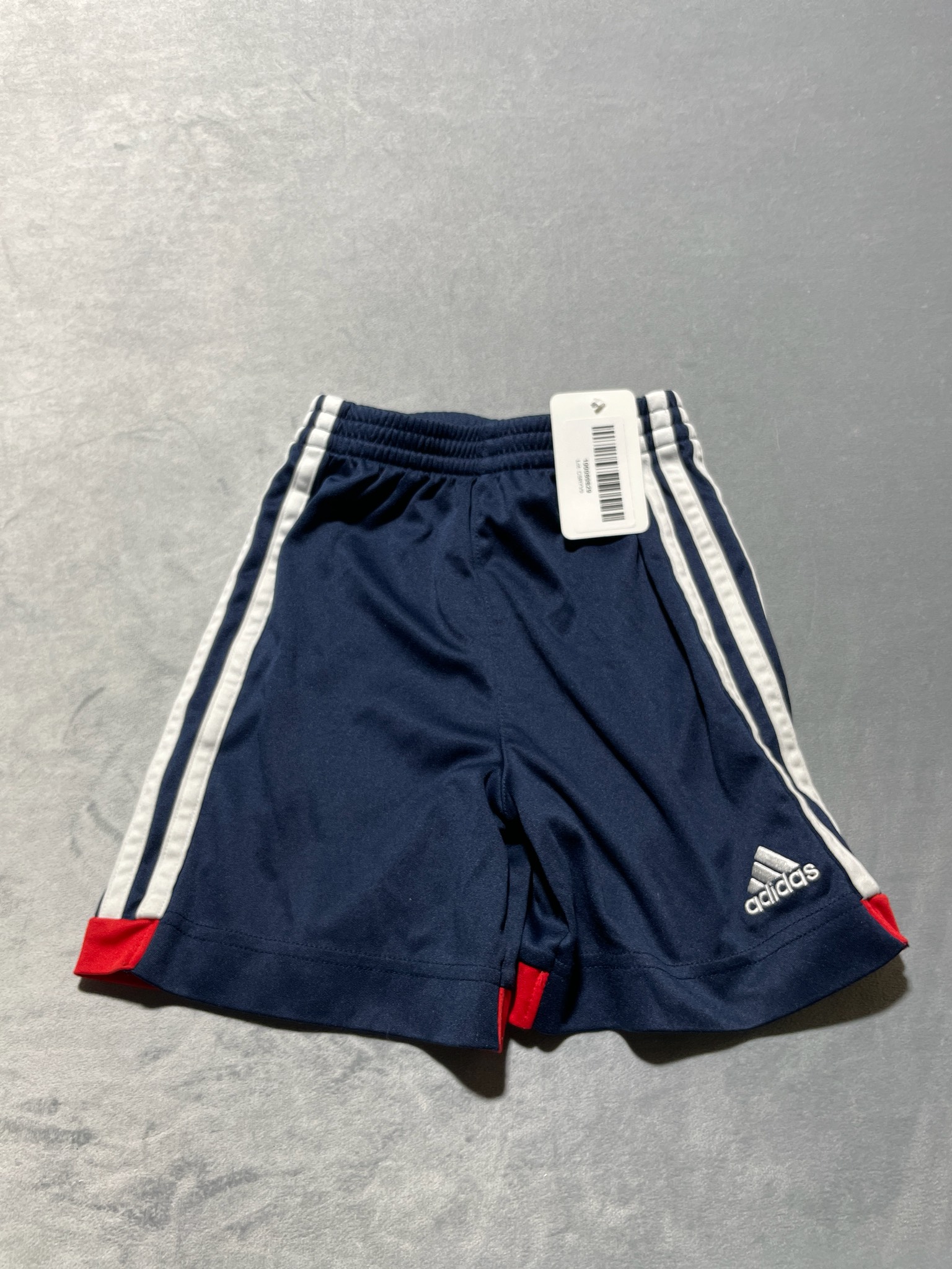 Adidas Navy Polyester Athletic Shorts Size 3T