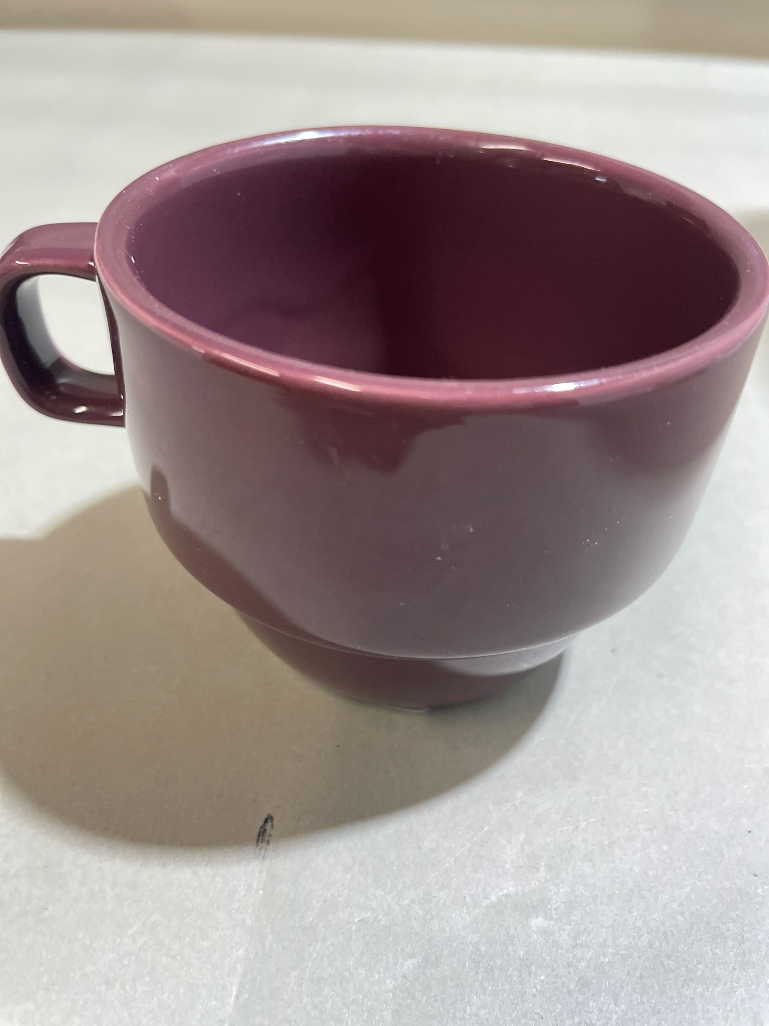 Plum Glossy Ceramic Mug