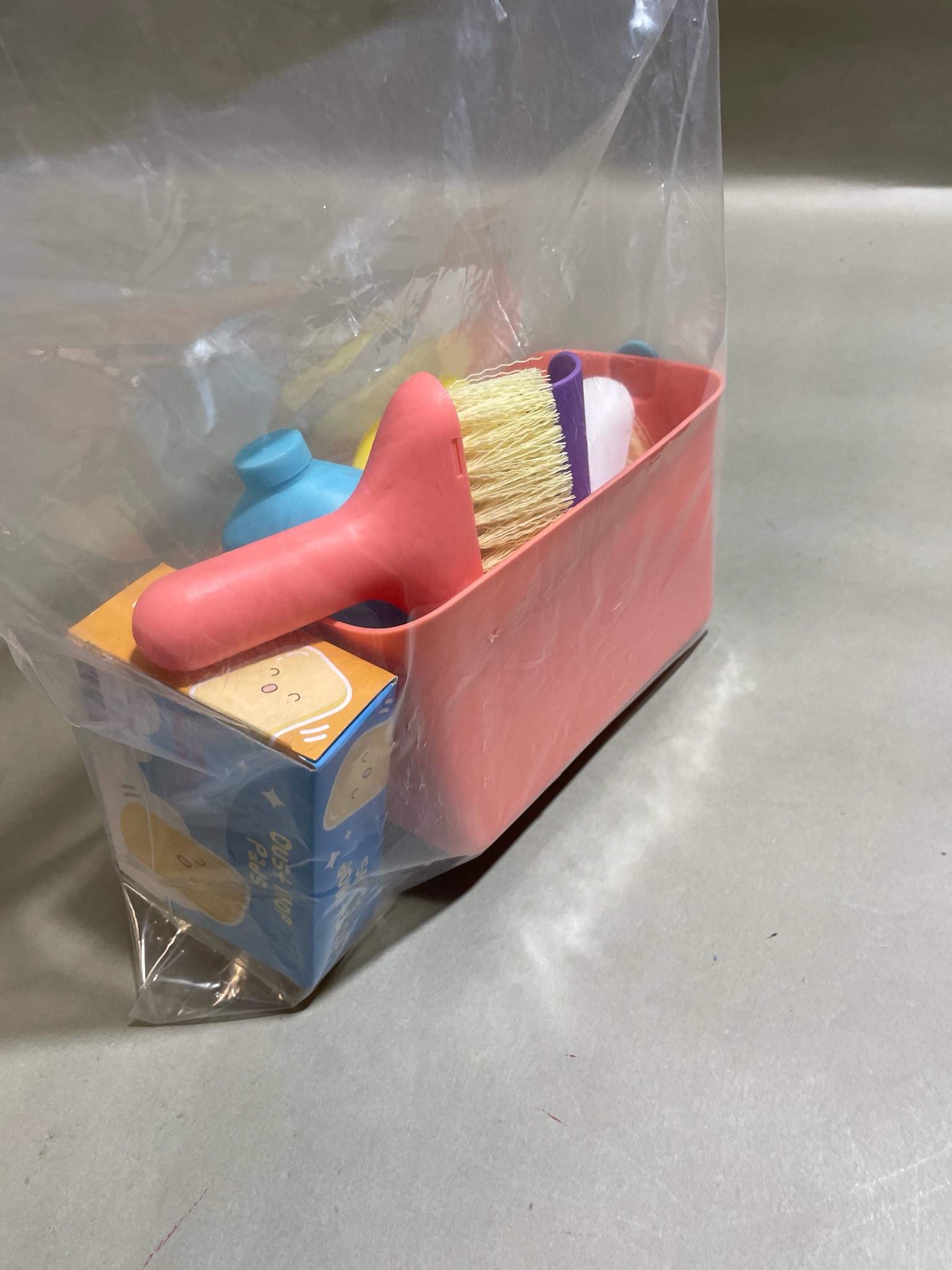 Orange Mop and Accessory Set Size Child