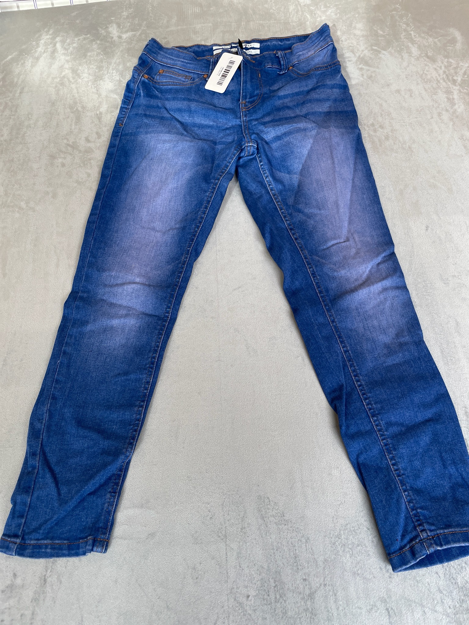 Celebrity Pink Blue Denim Skinny Jeans