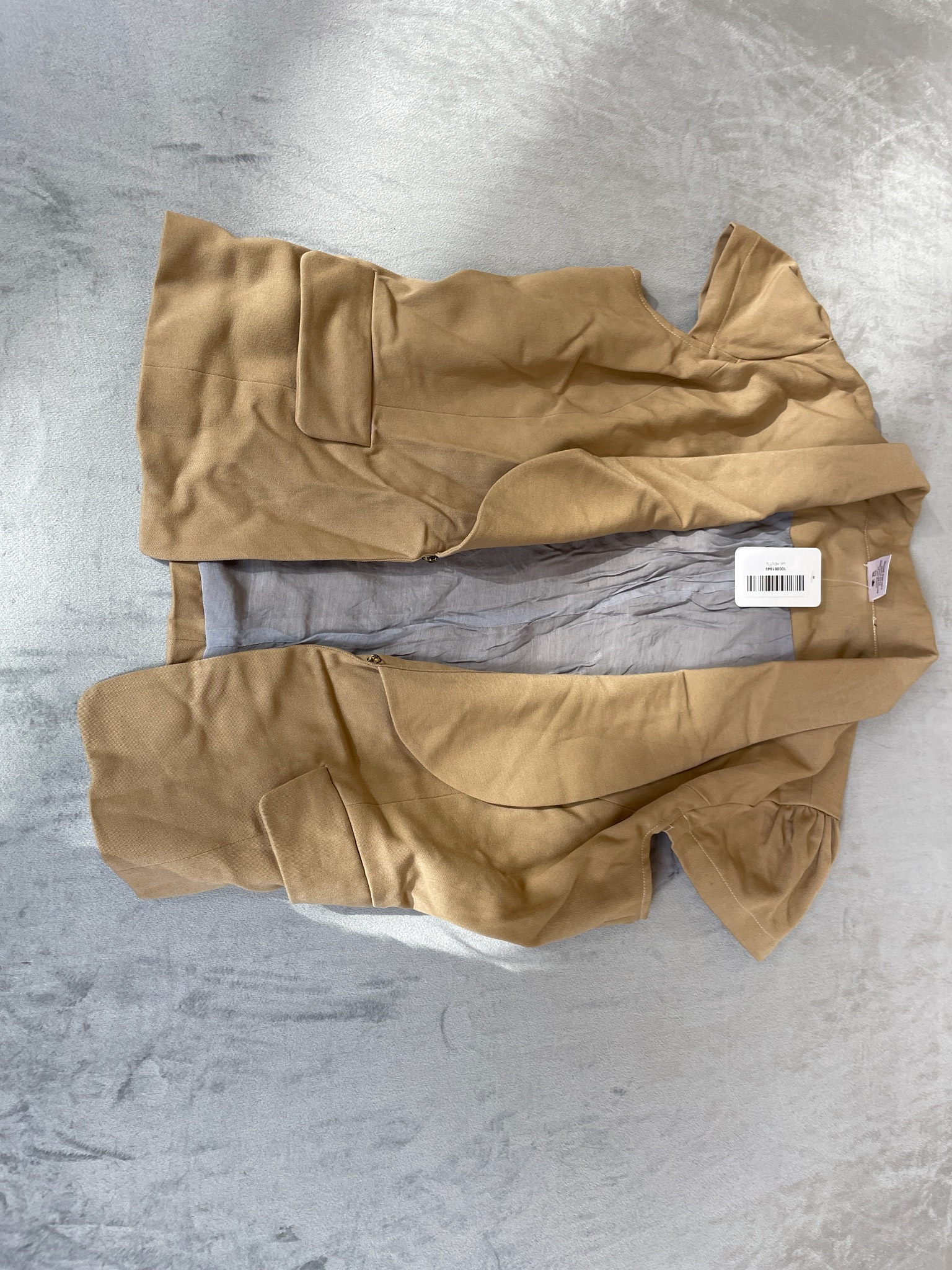 ALLDATMATAS Camel Blazer Size M