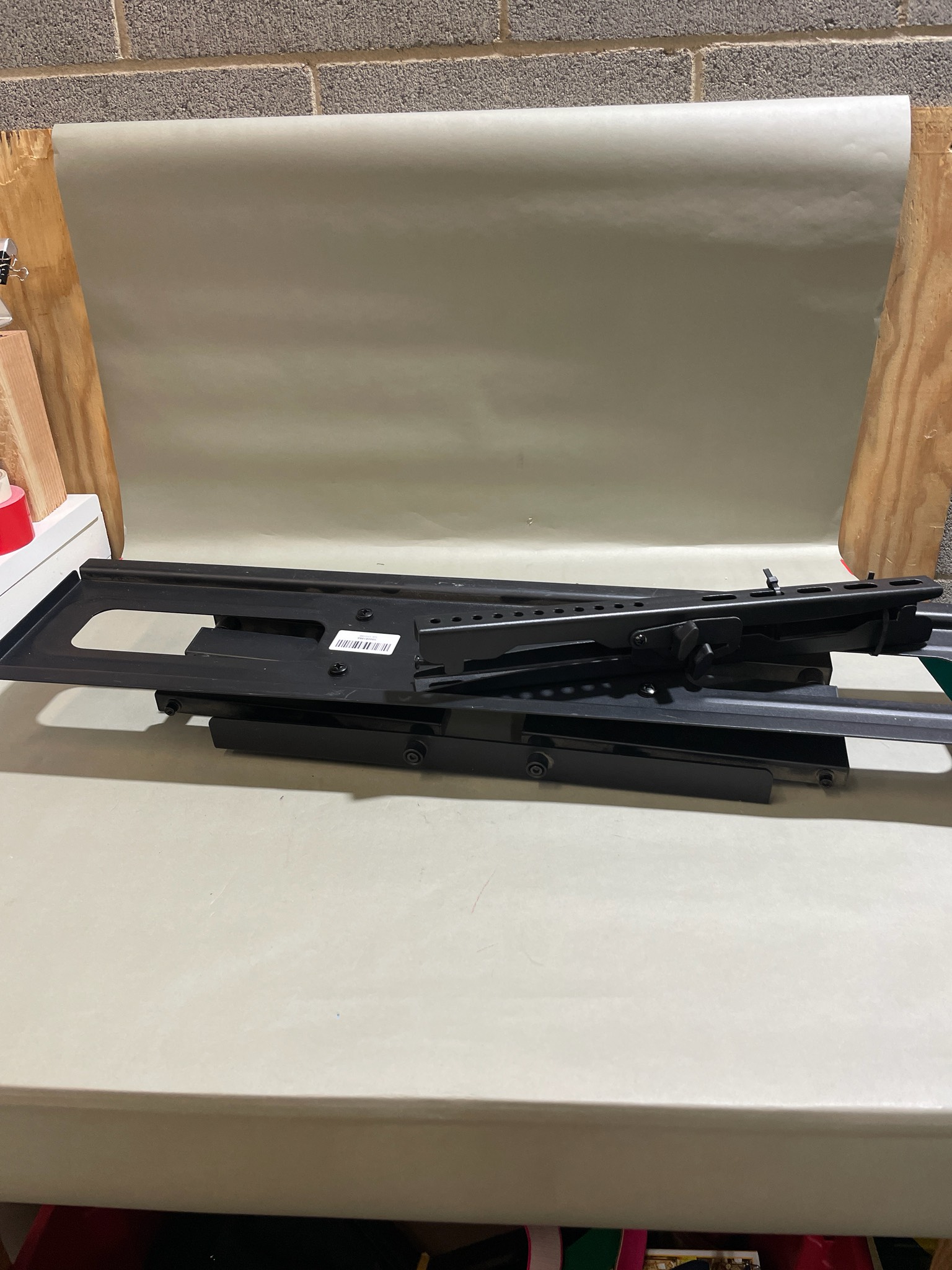 Black Articulating TV Wall Mount
