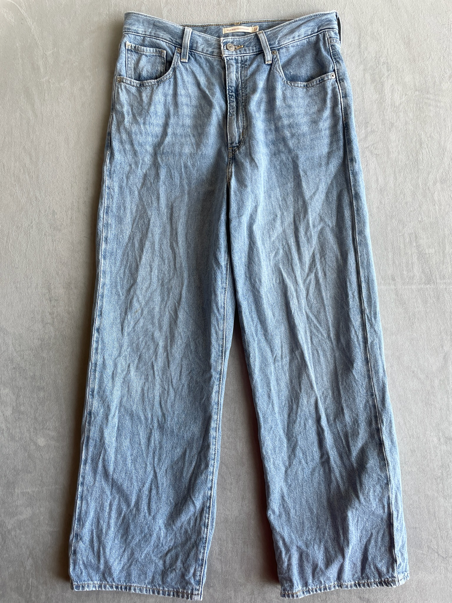 Light Blue Denim Jeans Size Size 31
