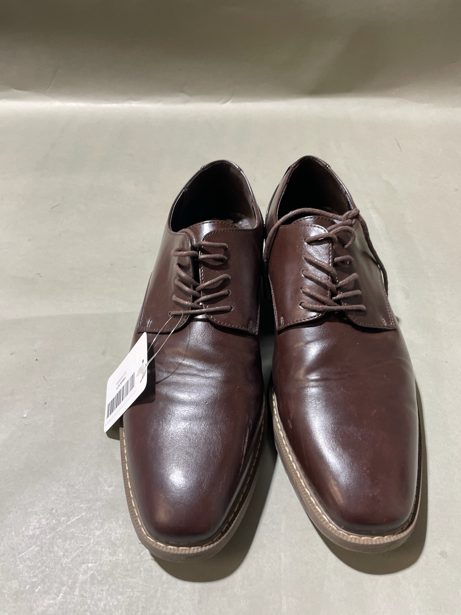Dark Brown Derby Dress Shoes