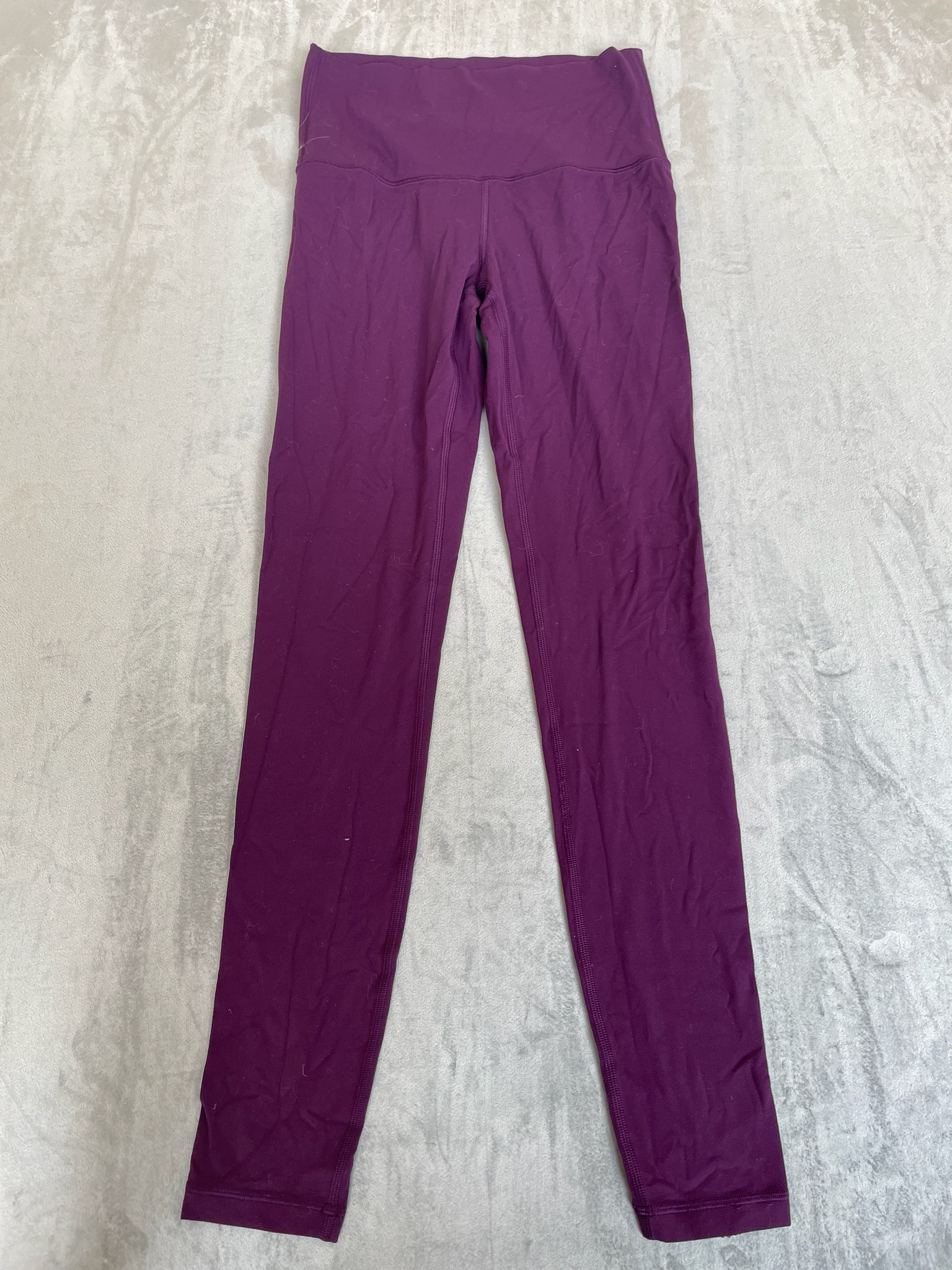 ivivva (by lululemon) Plum Stretch Performance Knit Leggings Size 12