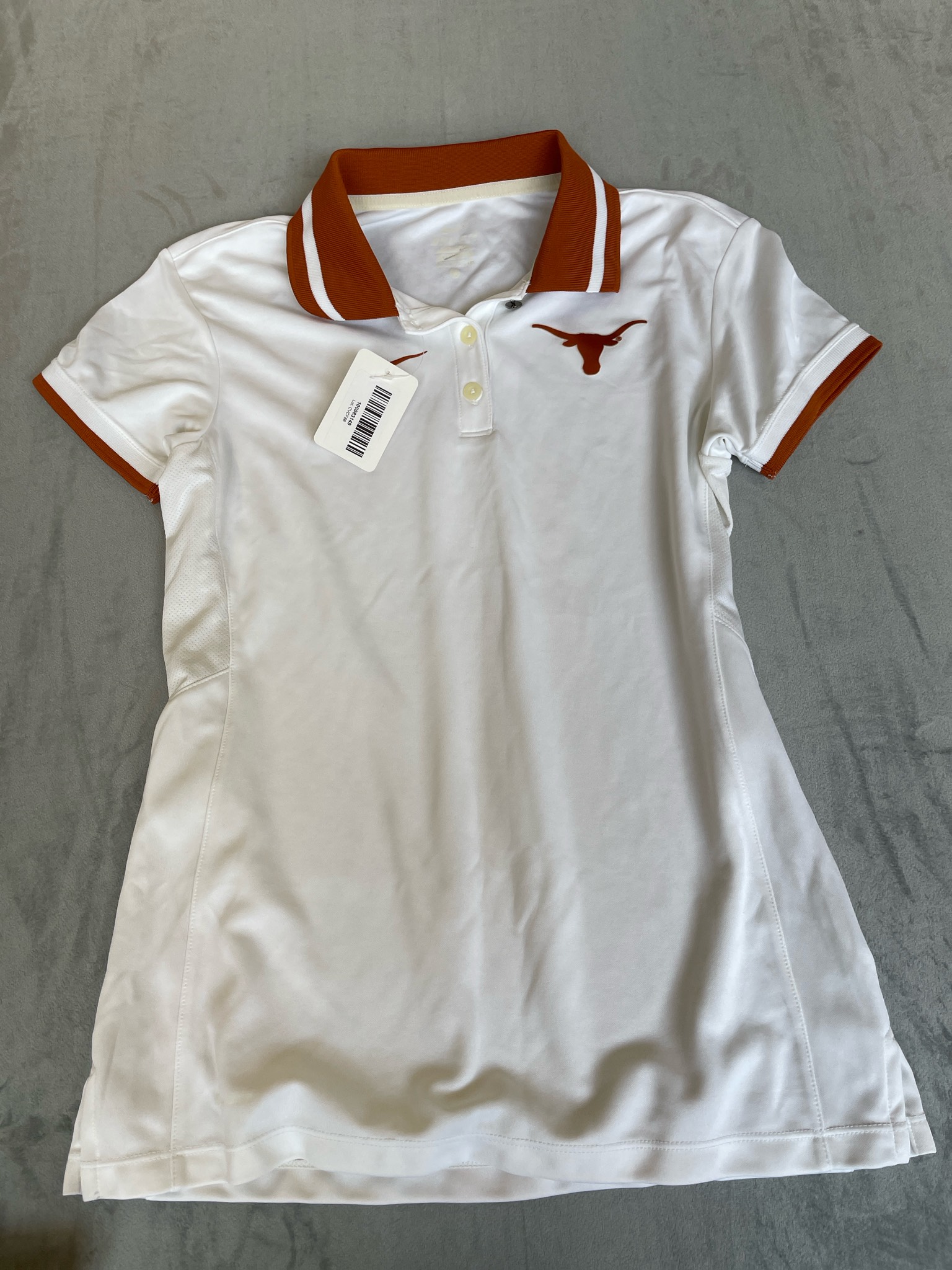 Nike White Performance Knit Polo