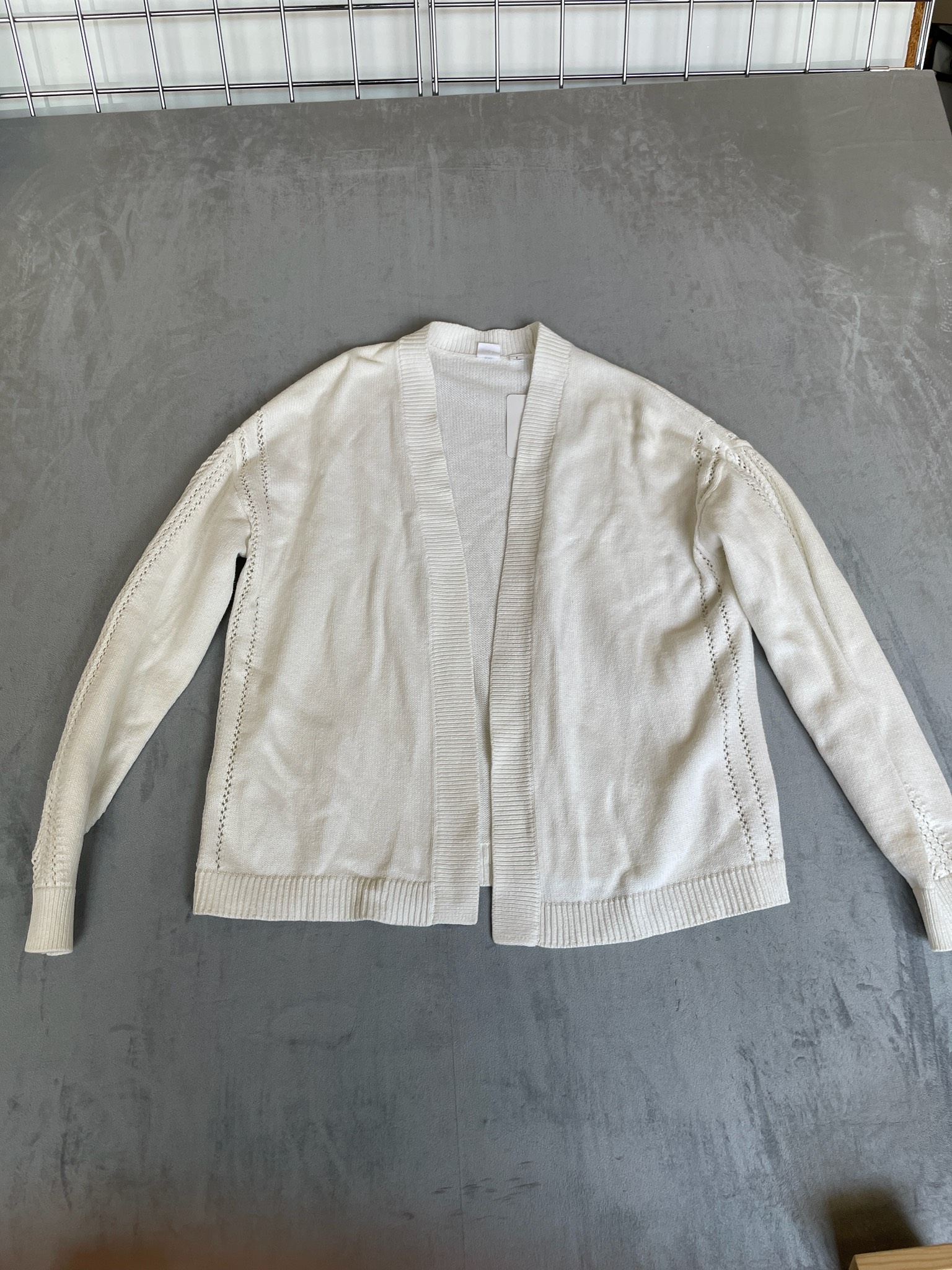 GAP Off-white Knit Cardigan Size S