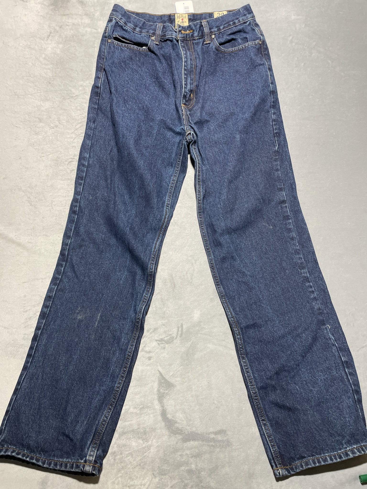 Red Head Brand Co Dark Indigo Denim Jeans Size 32x32
