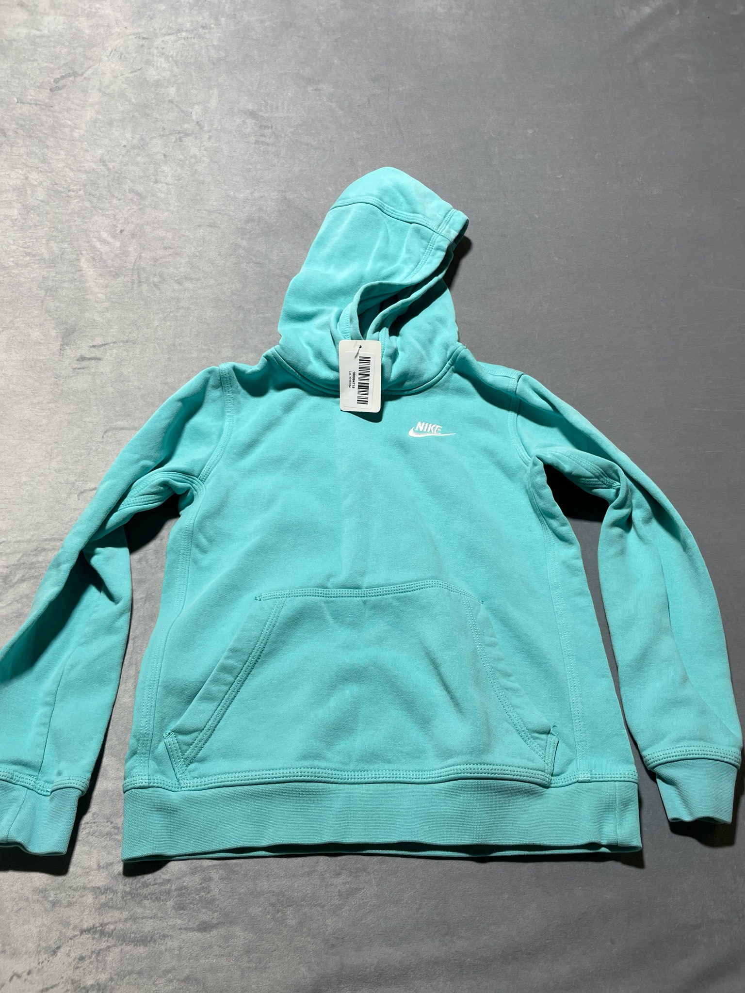Nike Turquoise hoodie size medium