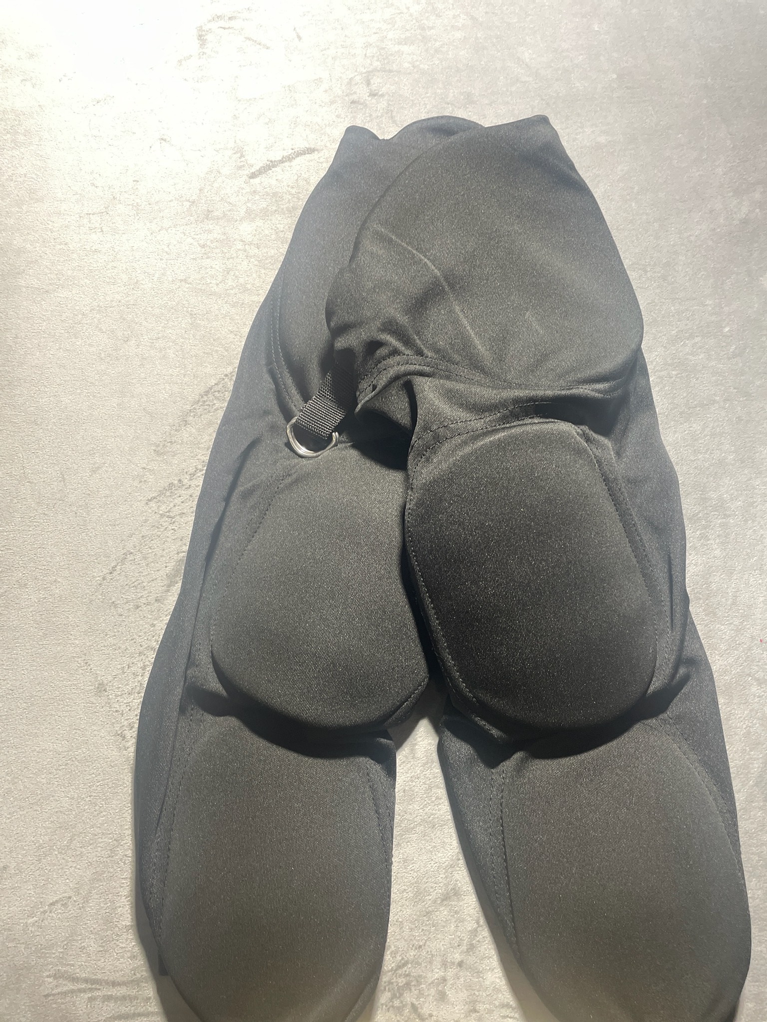 Riddell Black Stretch Synthetic Padded Pants Size Youth X-Large
