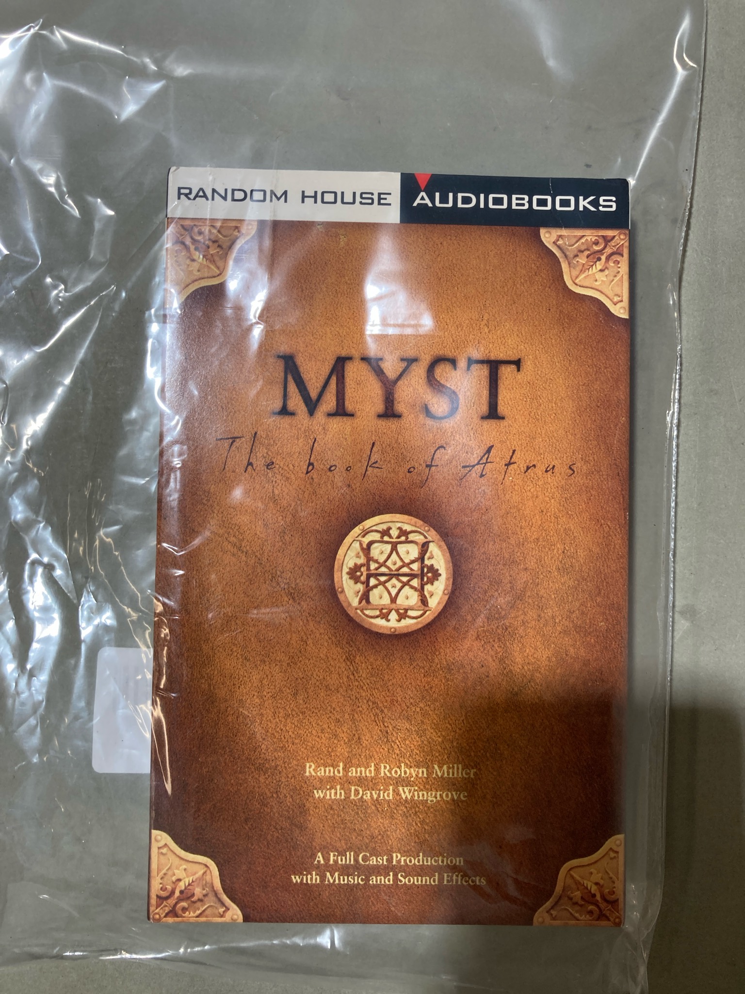 Random House Audiobooks Myst The Book of Atrus Audiocassette Set