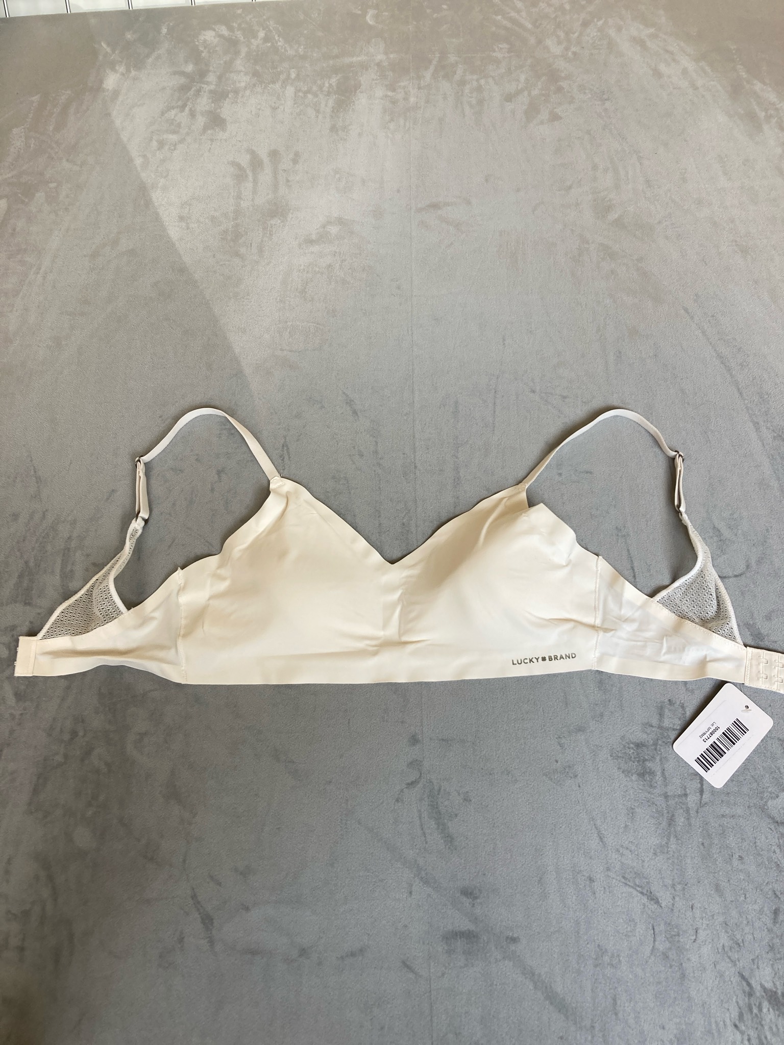 Lucky Brand Ivory Knit Bralette