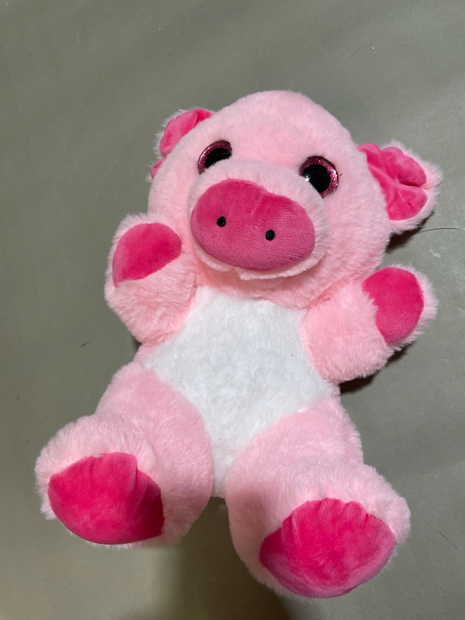 Light Pink Plush Pig
