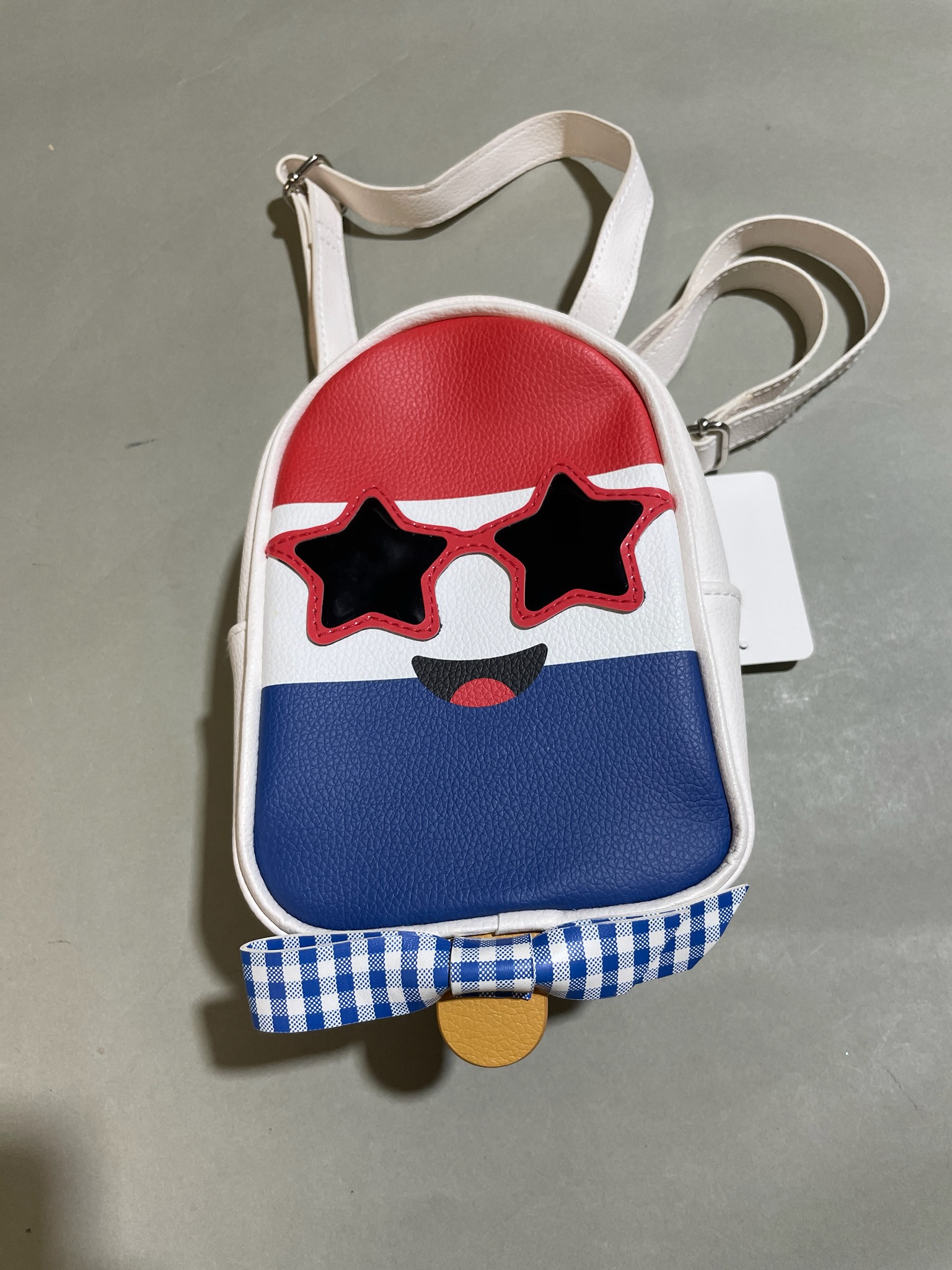Red White Blue Novelty Mini Backpack