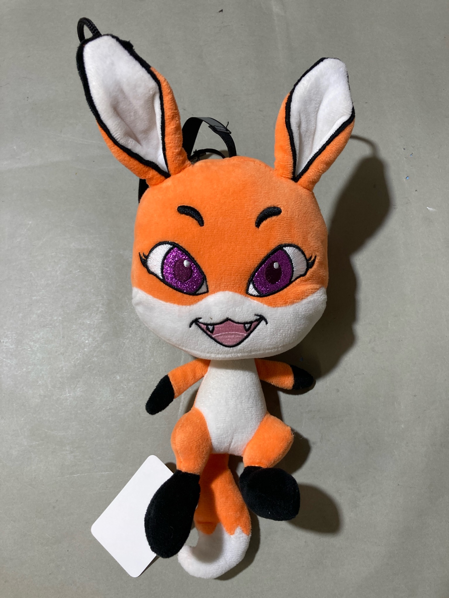 Orange and White Plush Fox