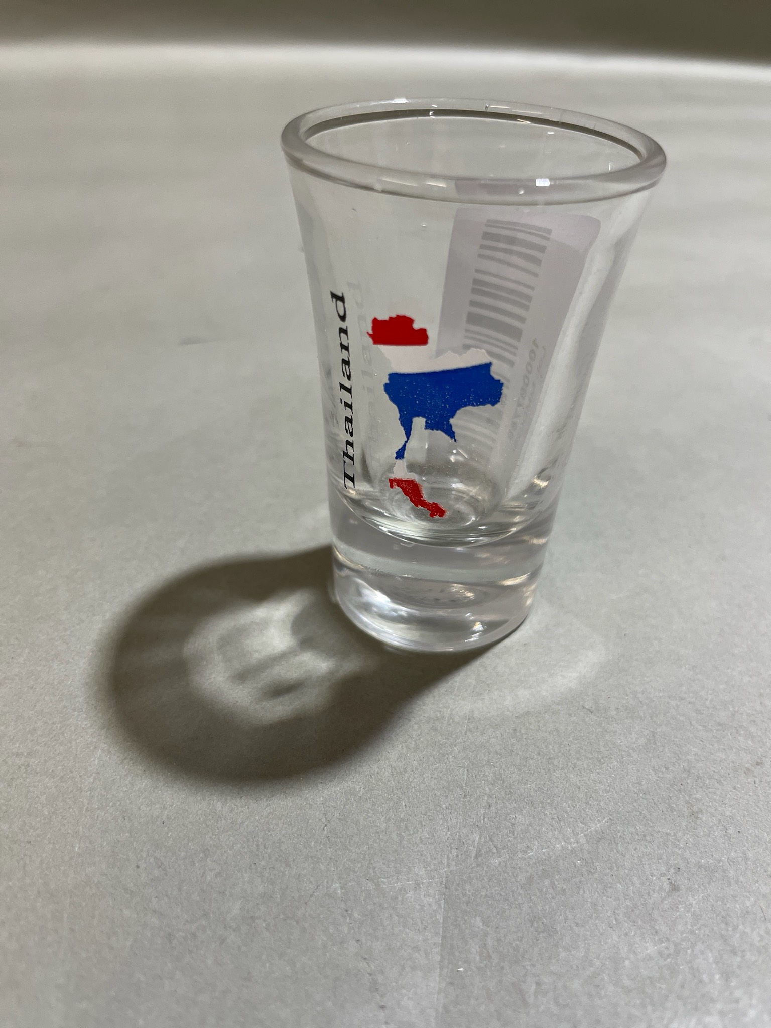 Clear Thailand Souvenir Shot Glass