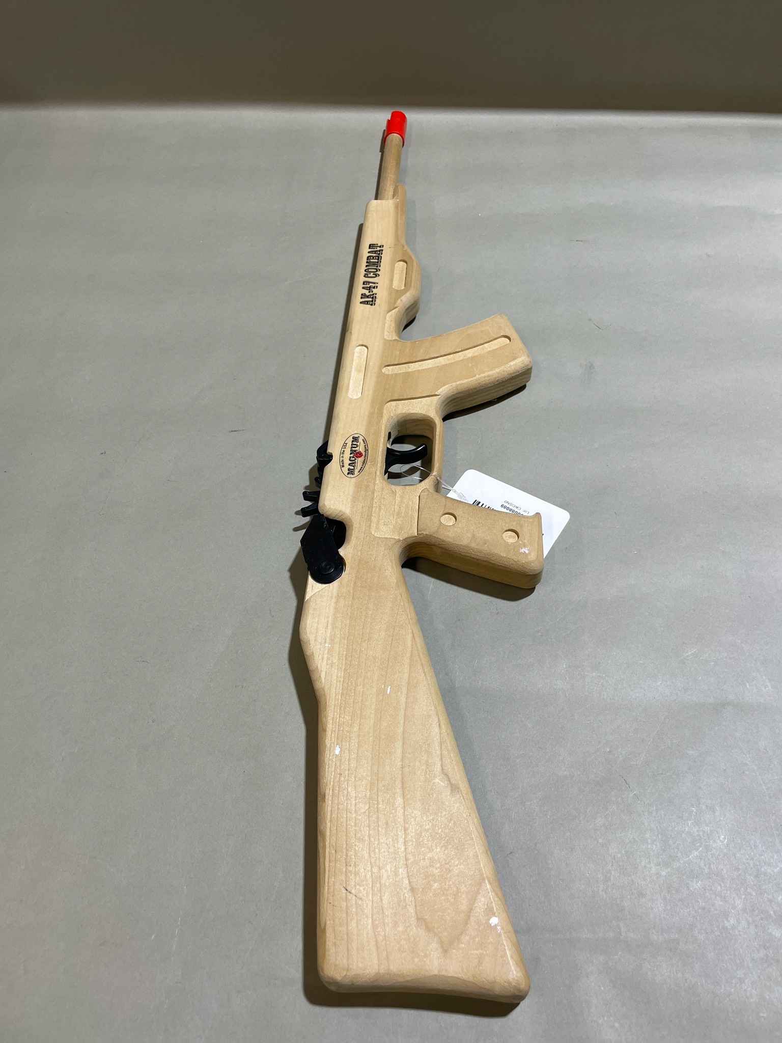 Magnum Natural Wood AK-47 Style Rubber Band Gun