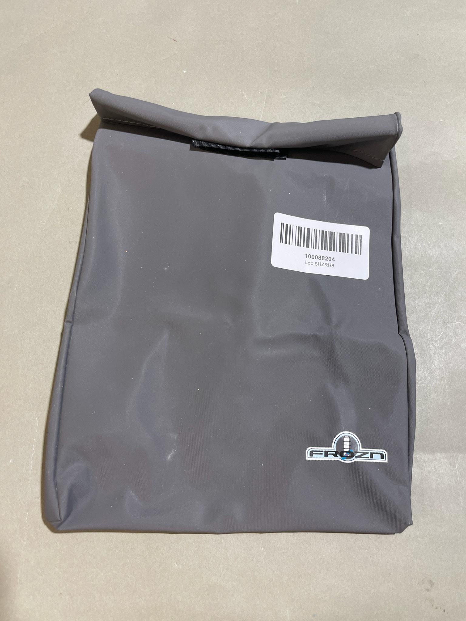 FROZN Dark Gray Roll-Top Protective Bag