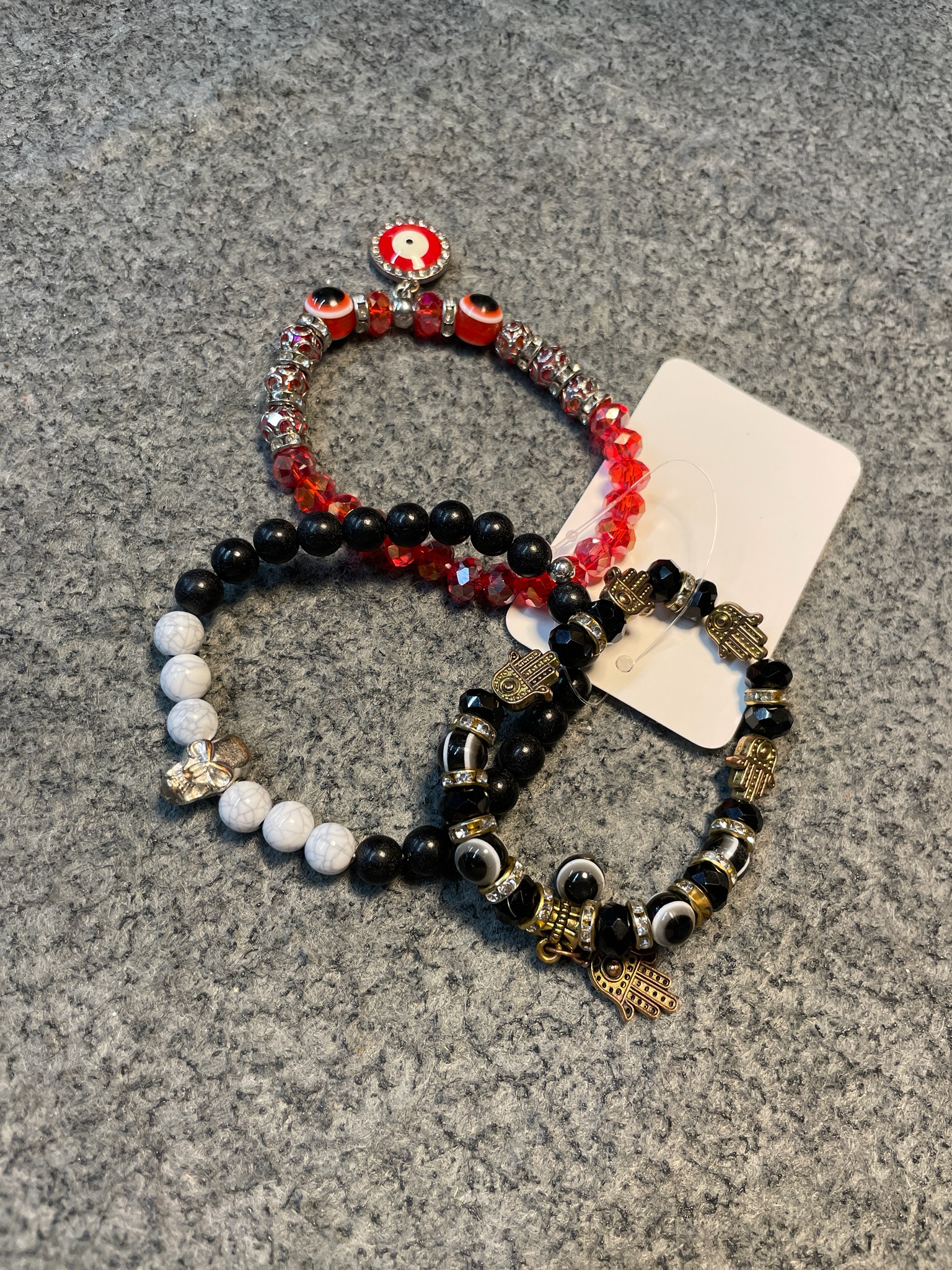Multicolor Beaded Bracelet Set