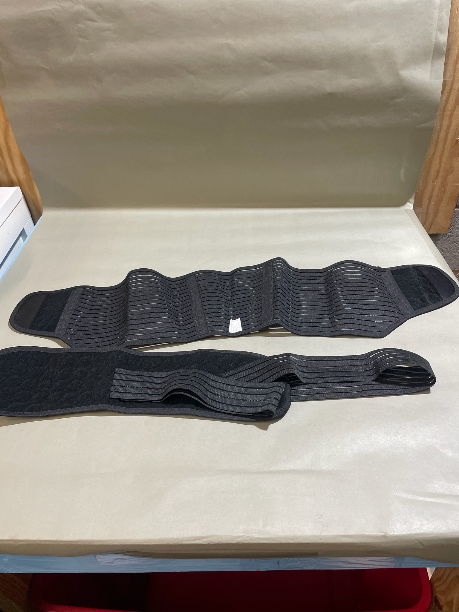 ChongErfei Black Adjustable Maternity Support Belt Size One Size