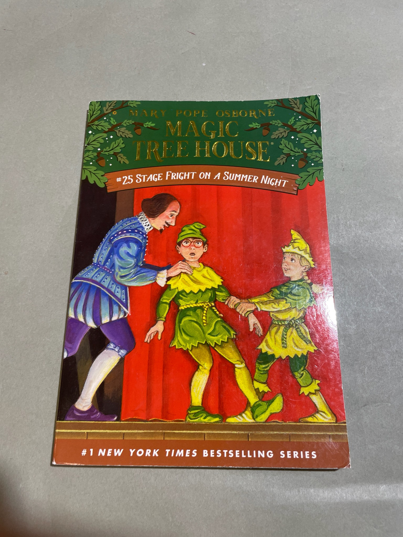 Mary Pope Osborne Magic Tree House 25 Stage Fright on a Summer Night