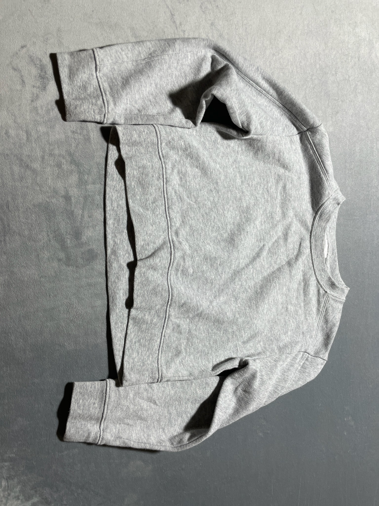 Athletic Works Light Heather Gray Cotton Blend Crewneck Sweatshirt Size S (6-6X)