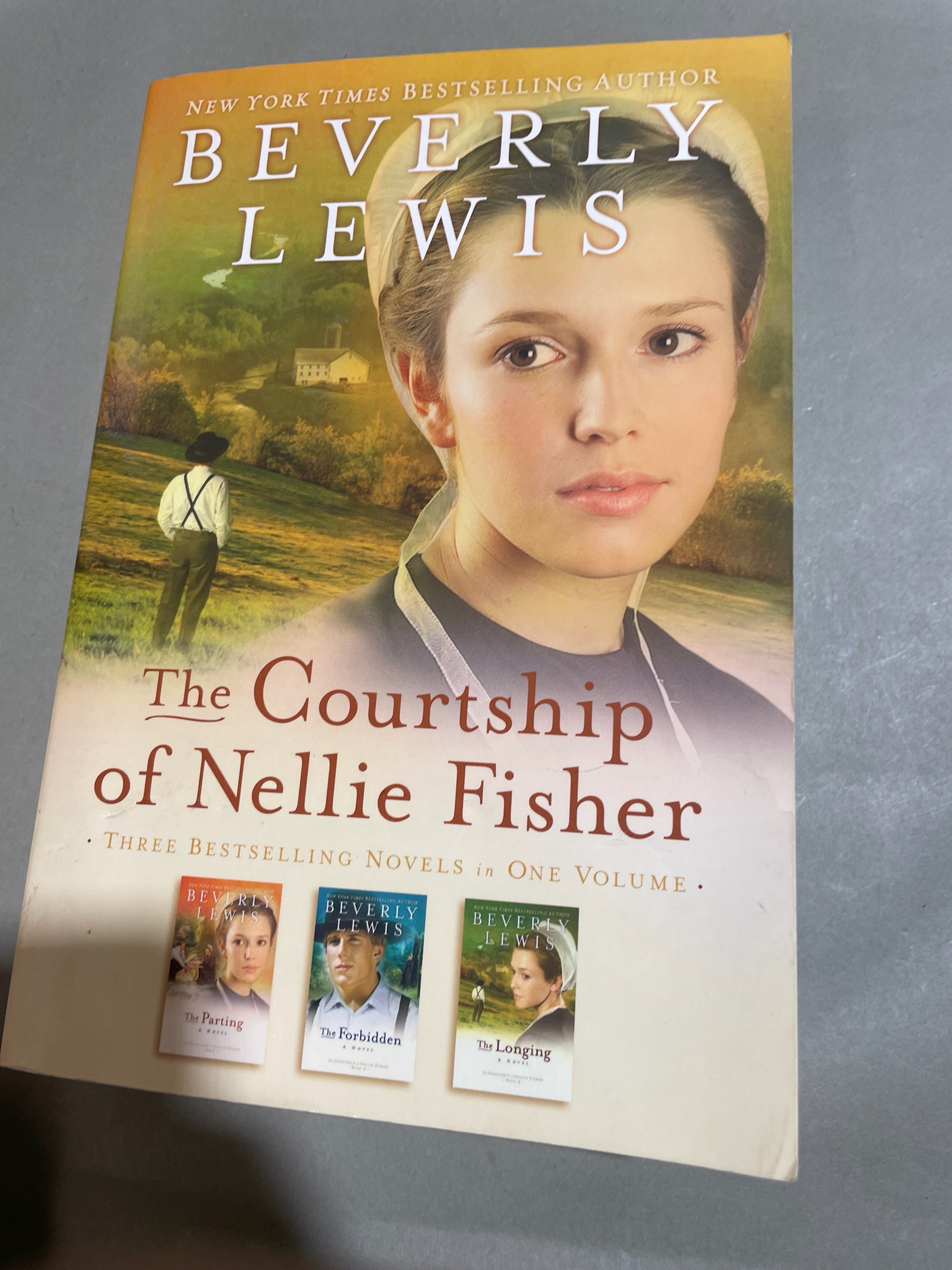 Beverly Lewis The Courtship of Nellie Fisher Paperback Collection