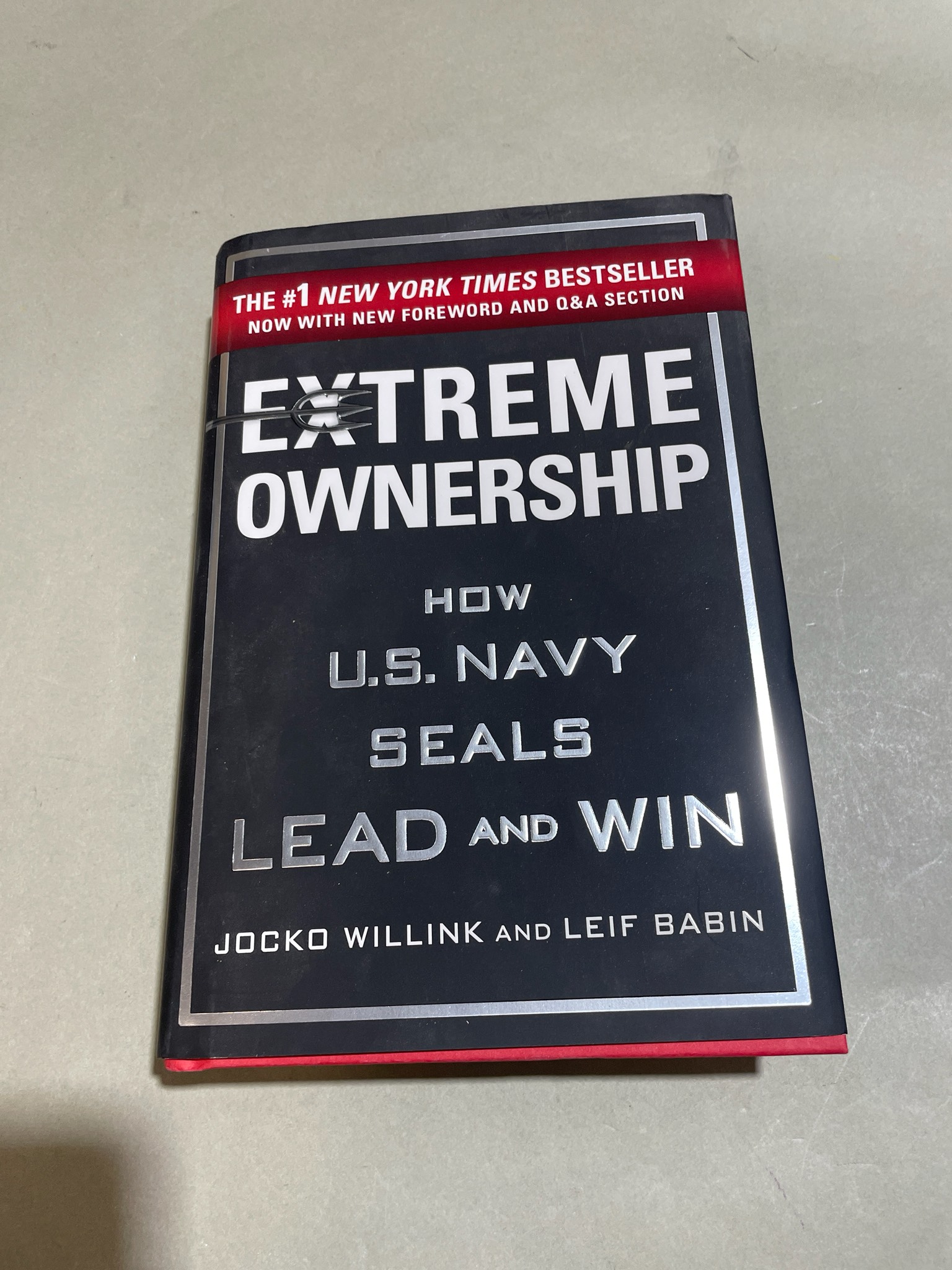 Extreme Ownership Hardcover Book