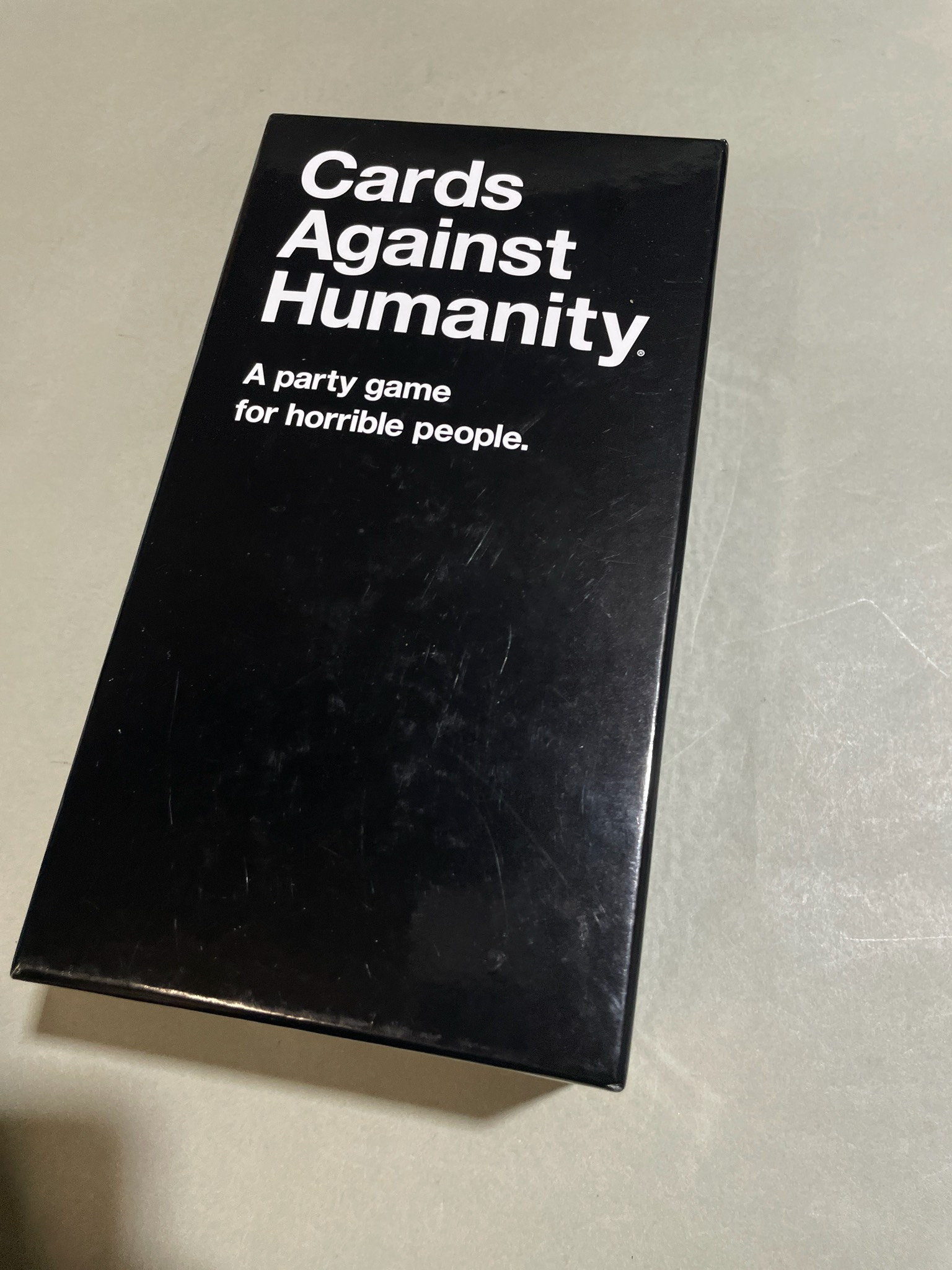 Cards Against Humanity Black Boxed Party Card Game