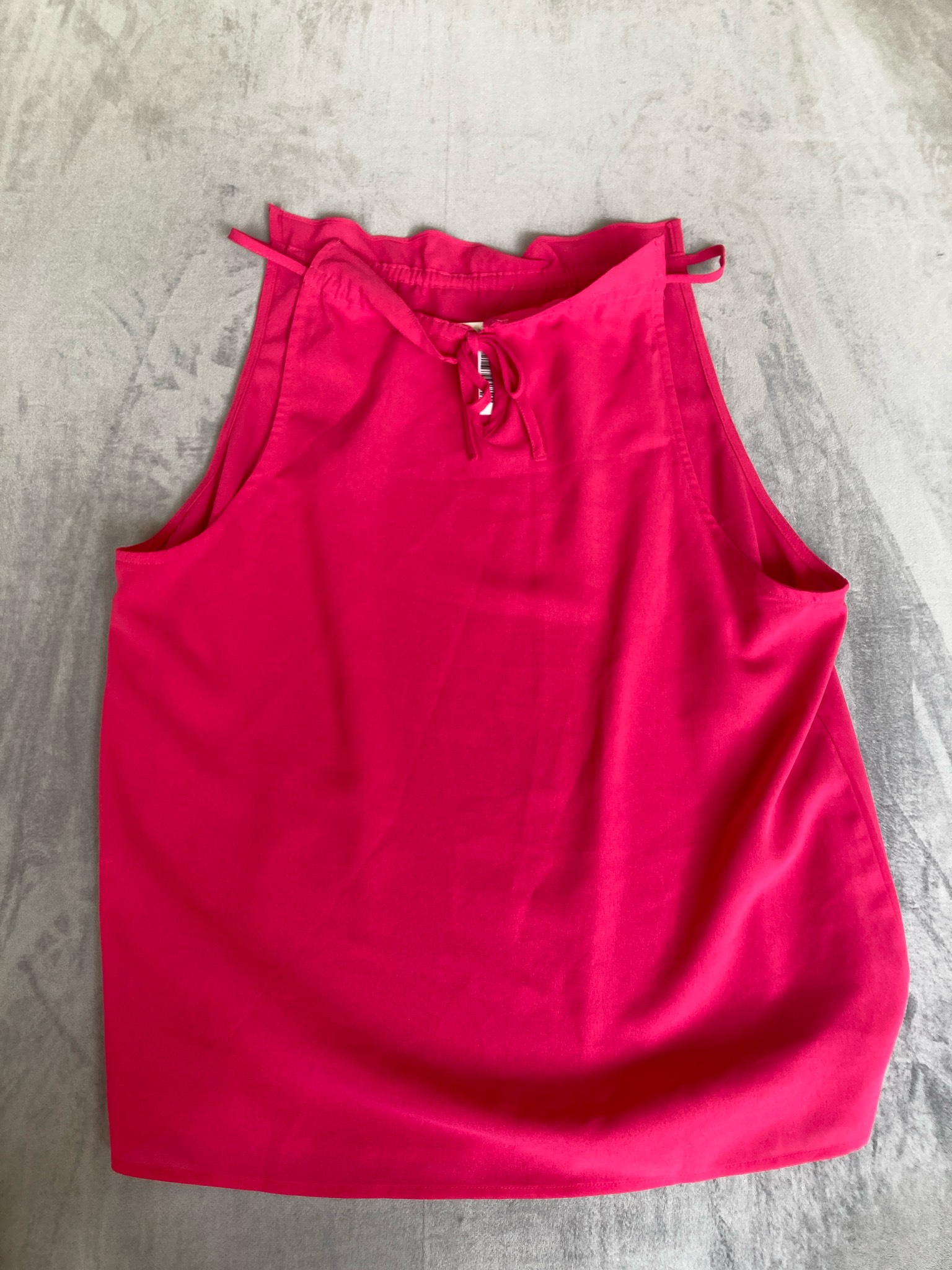 Fuchsia Lightweight Woven Cami