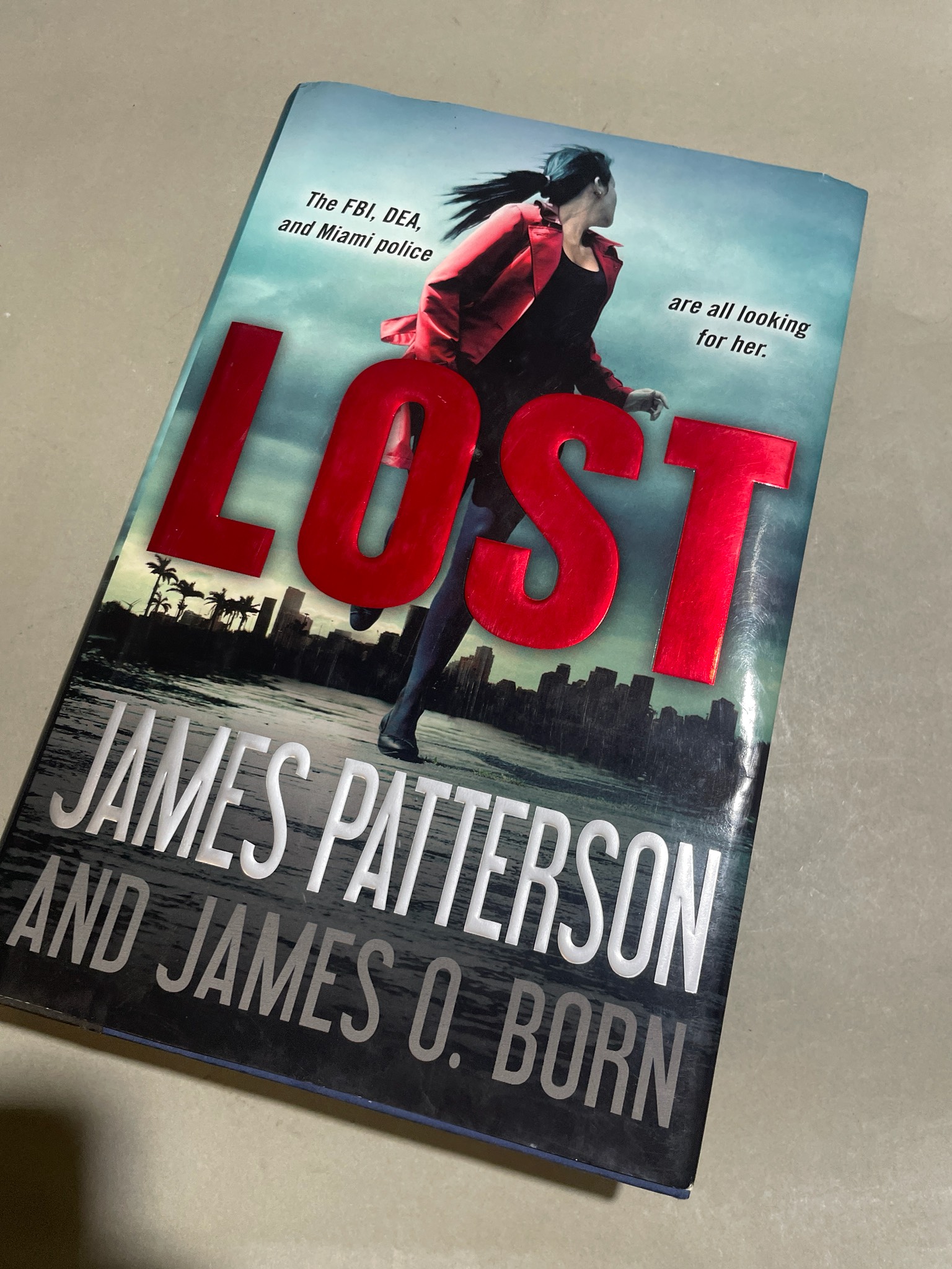 James Patterson Lost Hardcover Book