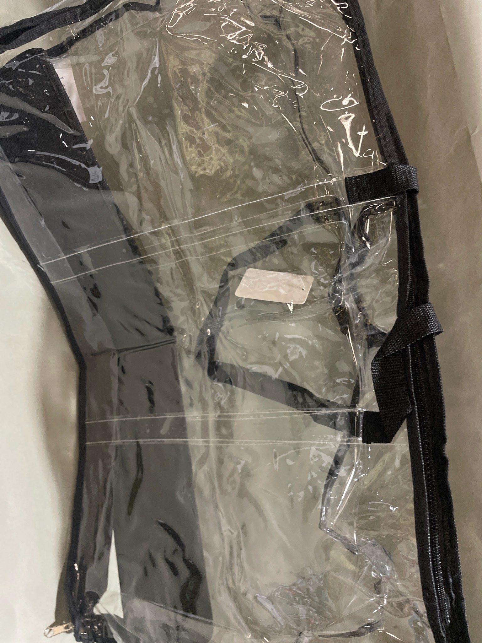 Clear Vinyl Tote