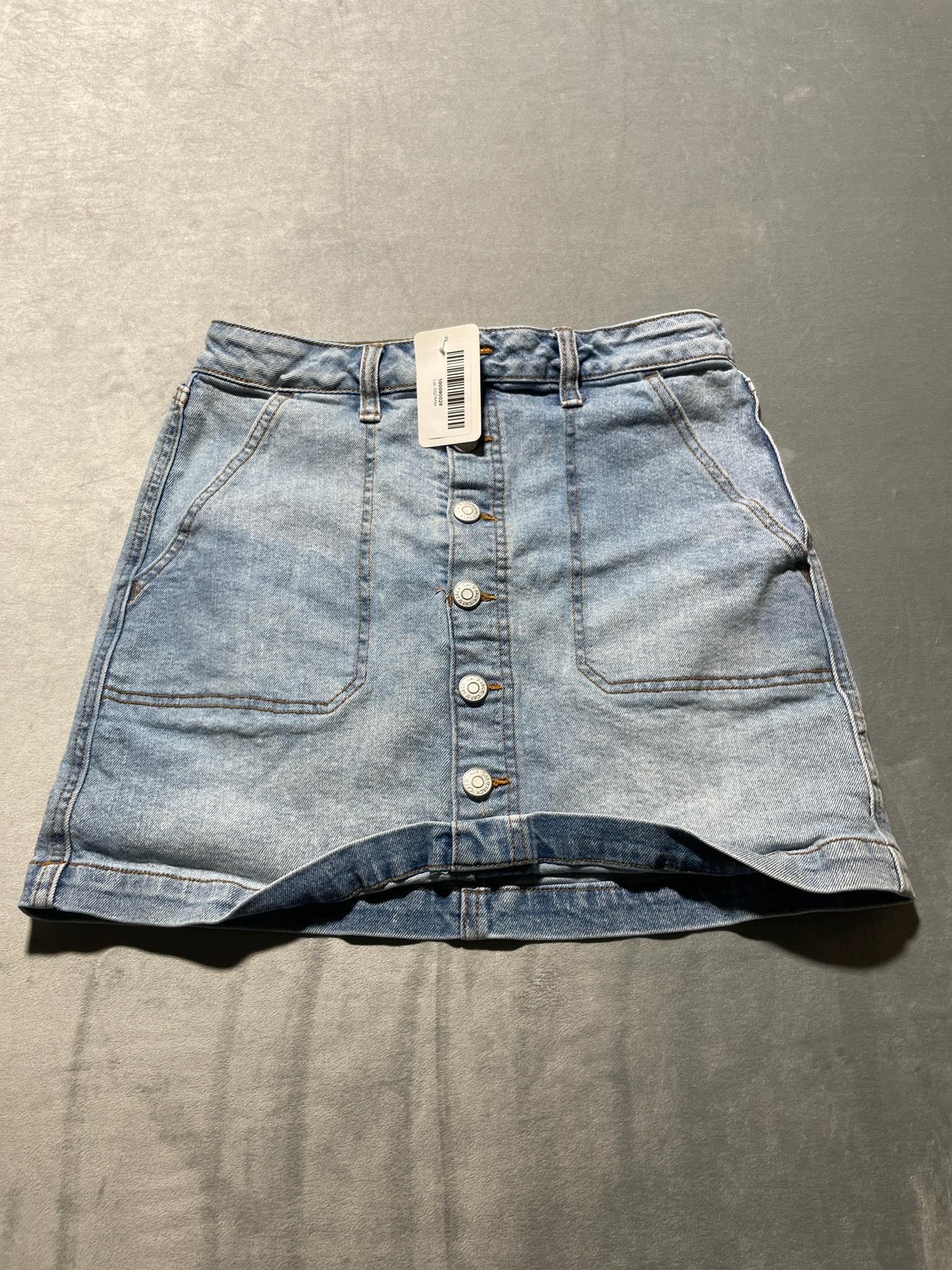 Cat & Jack Light Blue Denim Skirt Size XL (14)