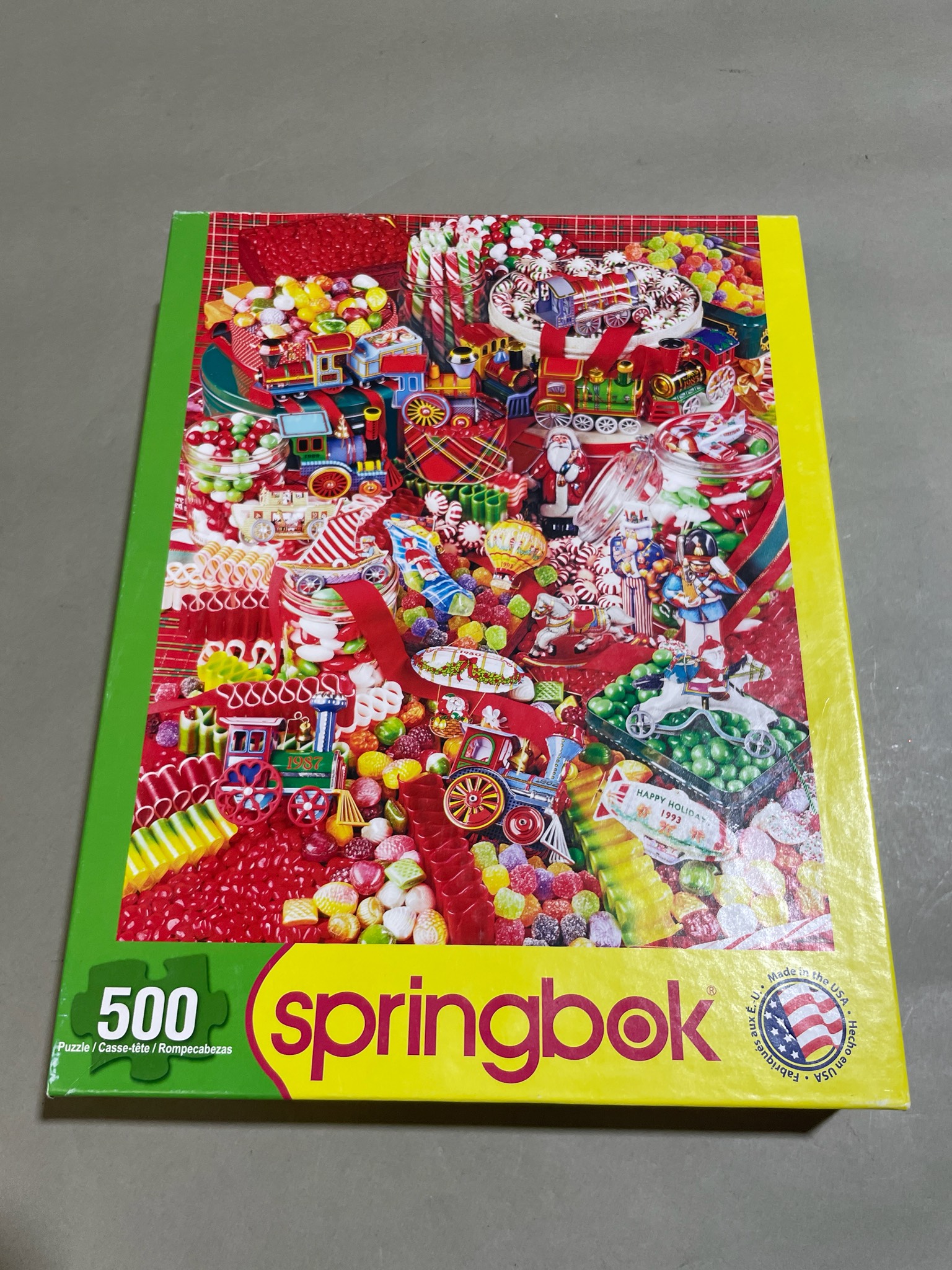Springbok Multicolor Holiday Jigsaw Puzzle Size 500-piece