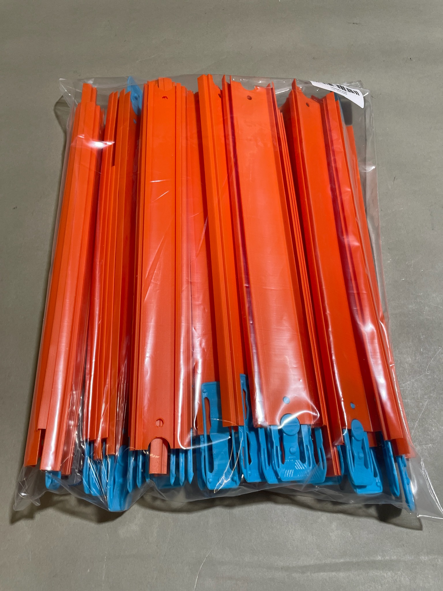 Orange Plastic Track Segments