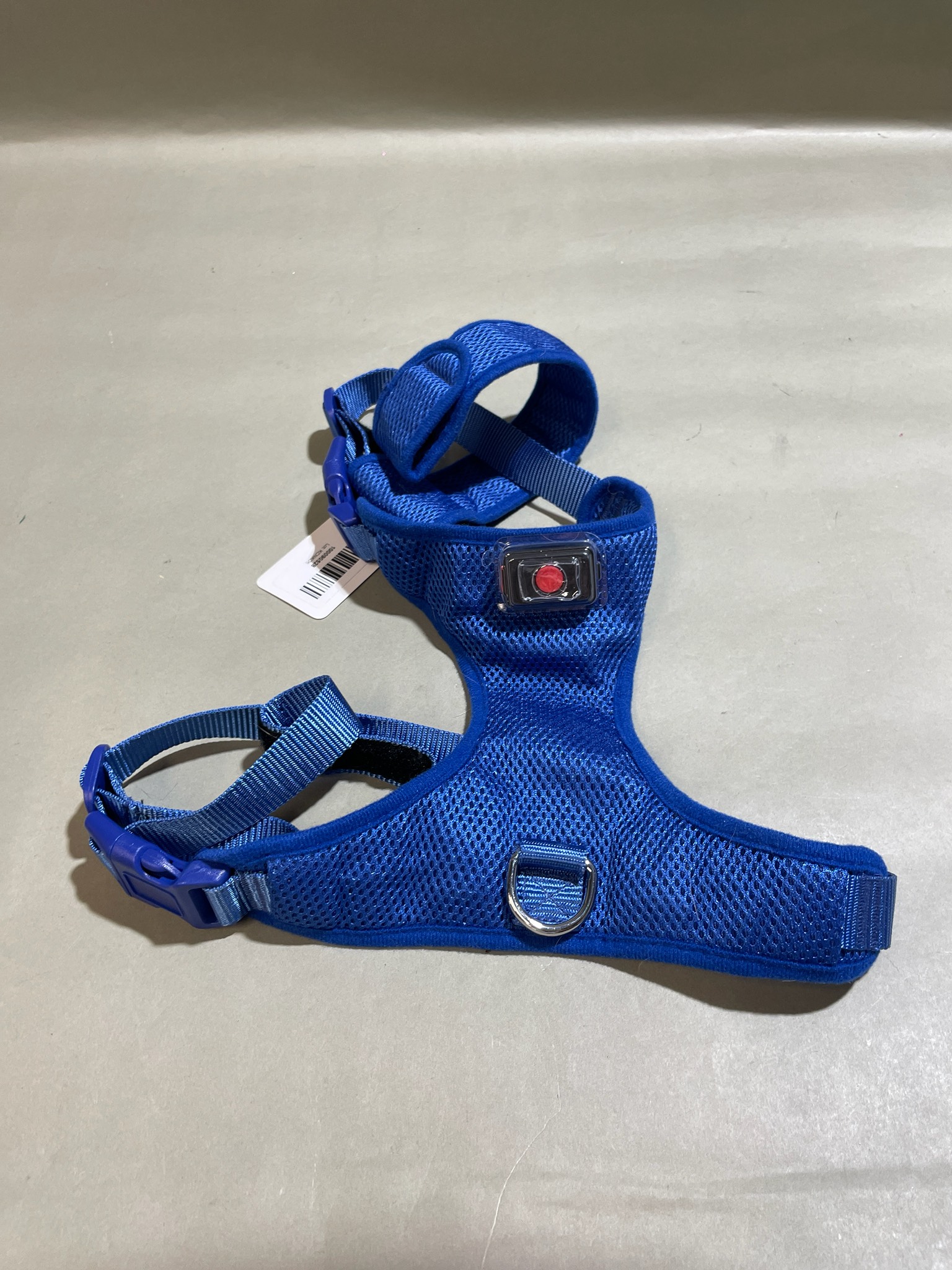 Royal Blue Padded Mesh Pet Harness