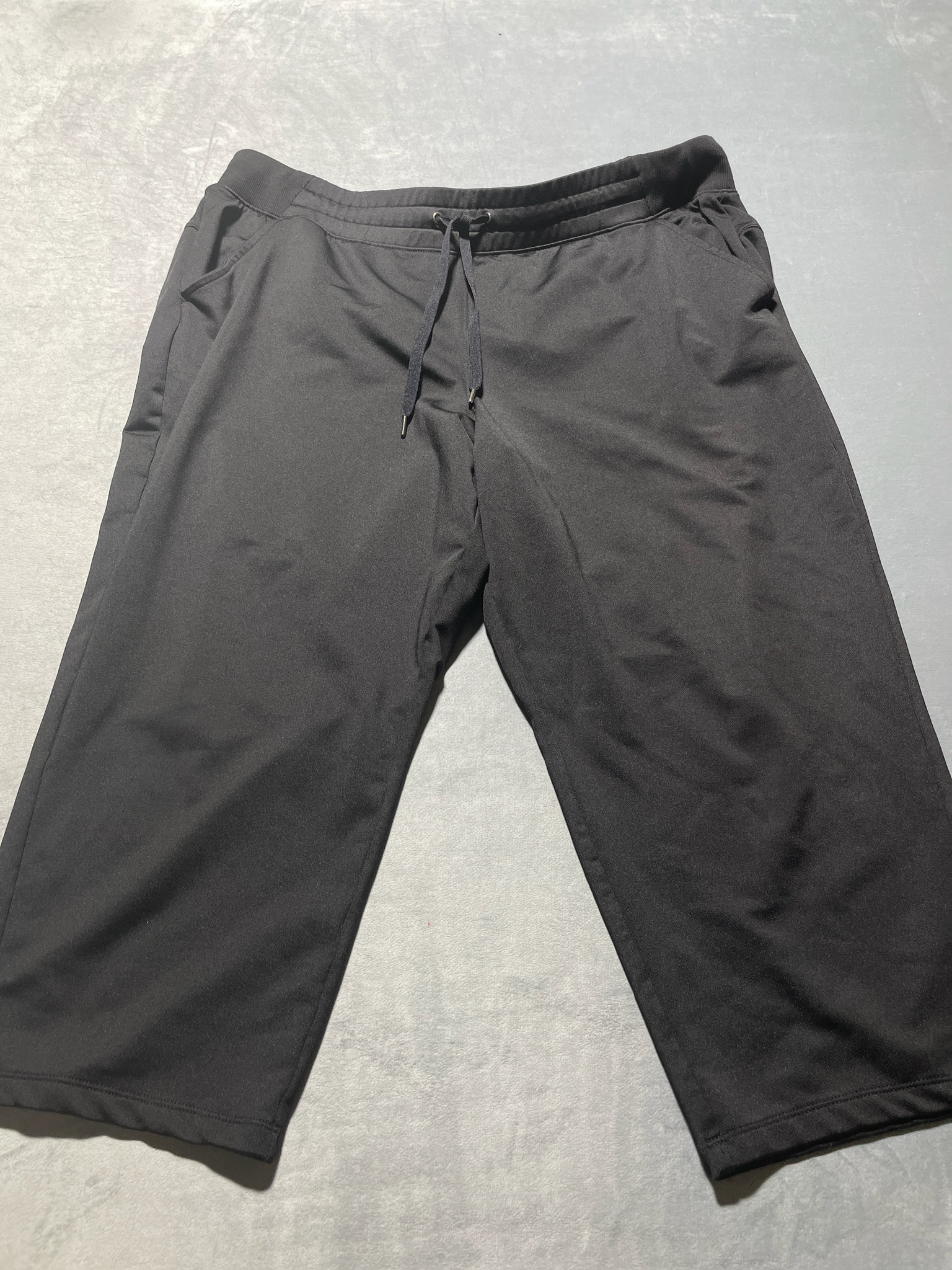 Tek Gear Black Polyester Blend Athletic Shorts Size XXL