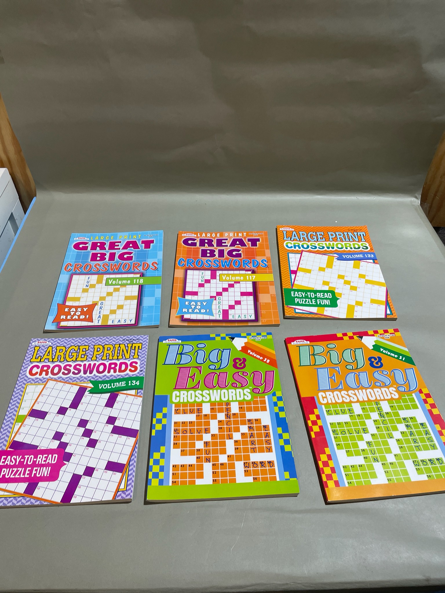 Large Print Crossword Puzzle Books