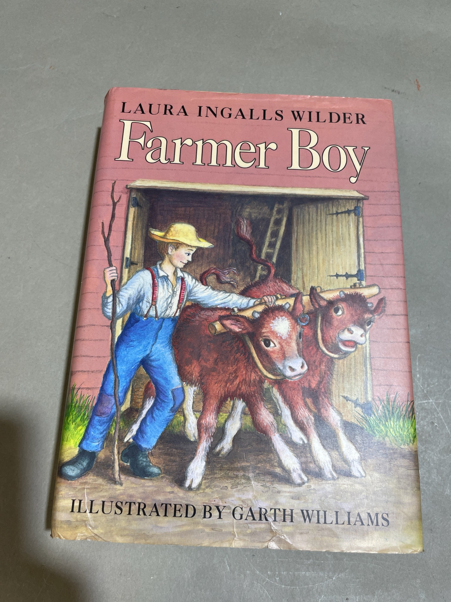 Laura Ingalls Wilder Farmer Boy Children's Chapter Book