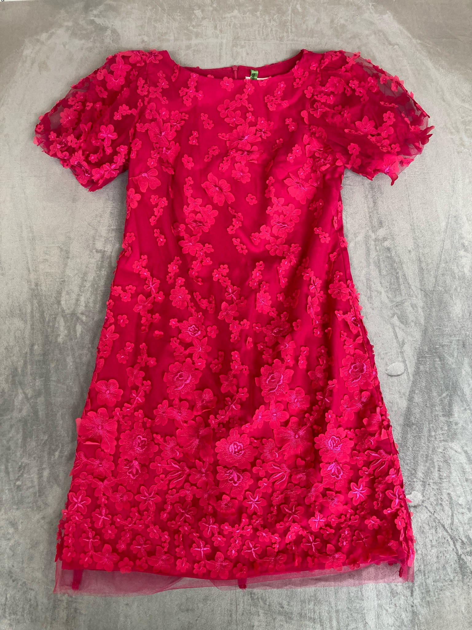 Fuchsia Lace Dress