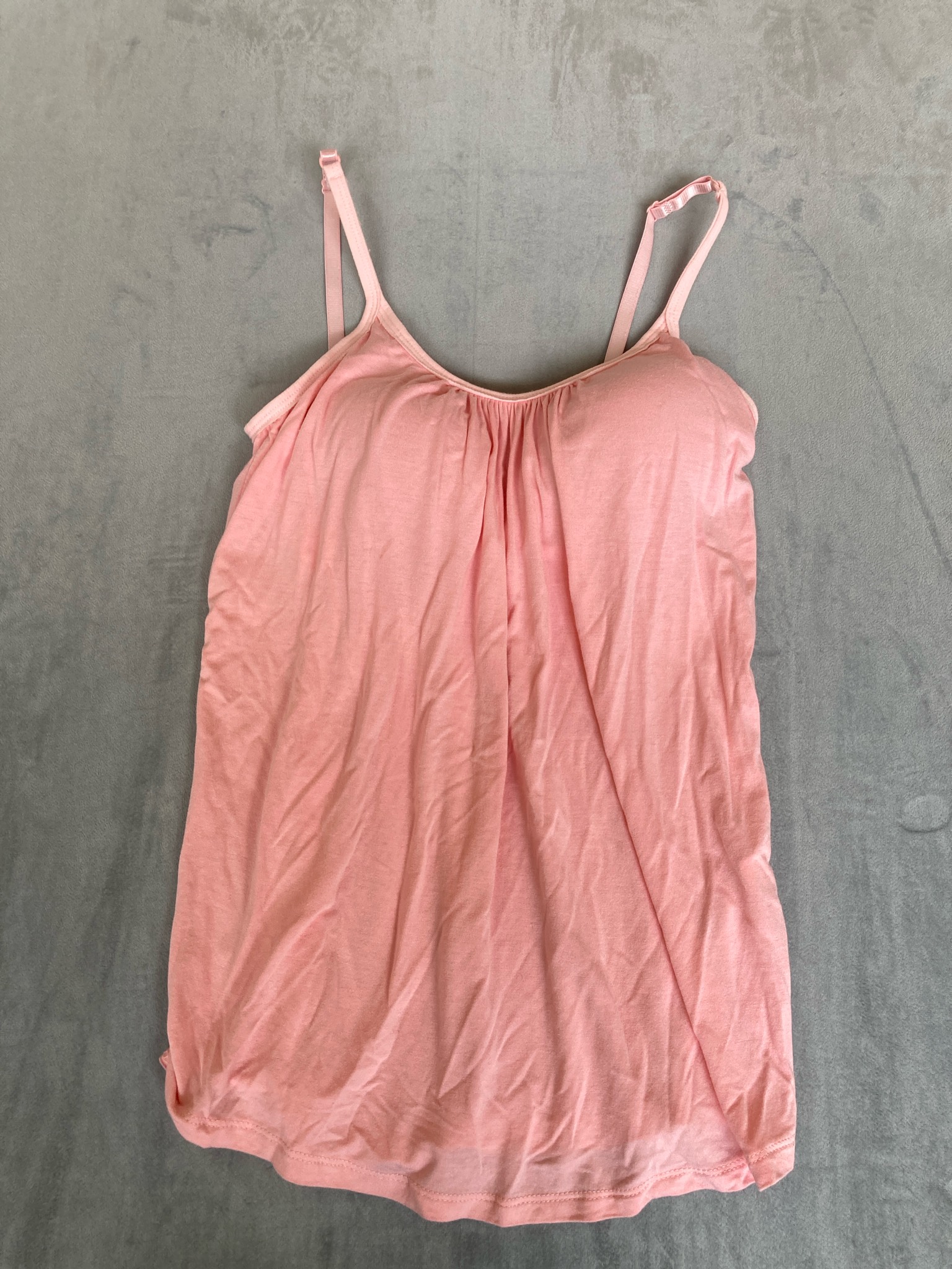 Coral Pink Modal Camisole Size L